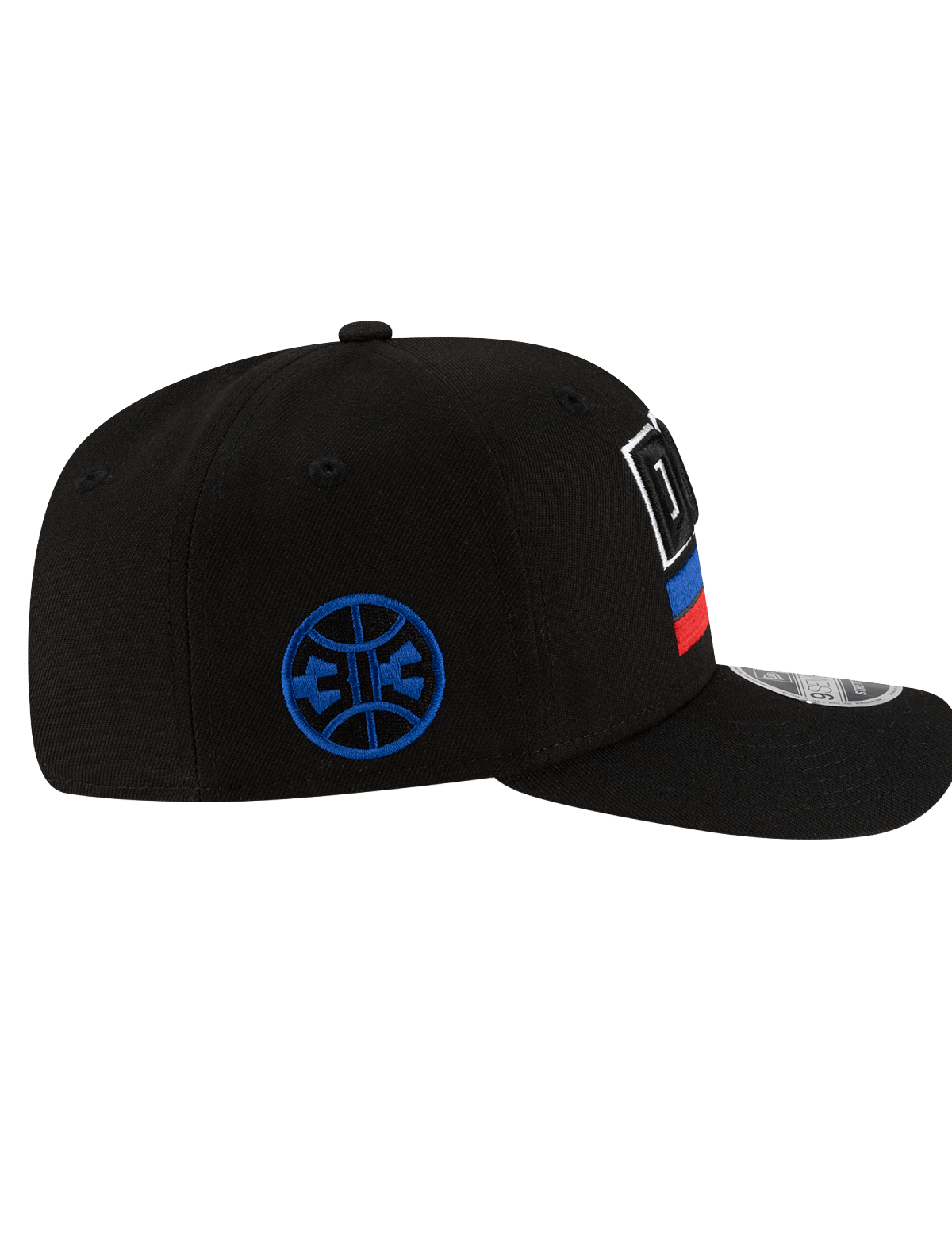 New Era Caps Detroit Pistons New Era NBA Statement 9SEVENTY Stretch-Snapback Hat
