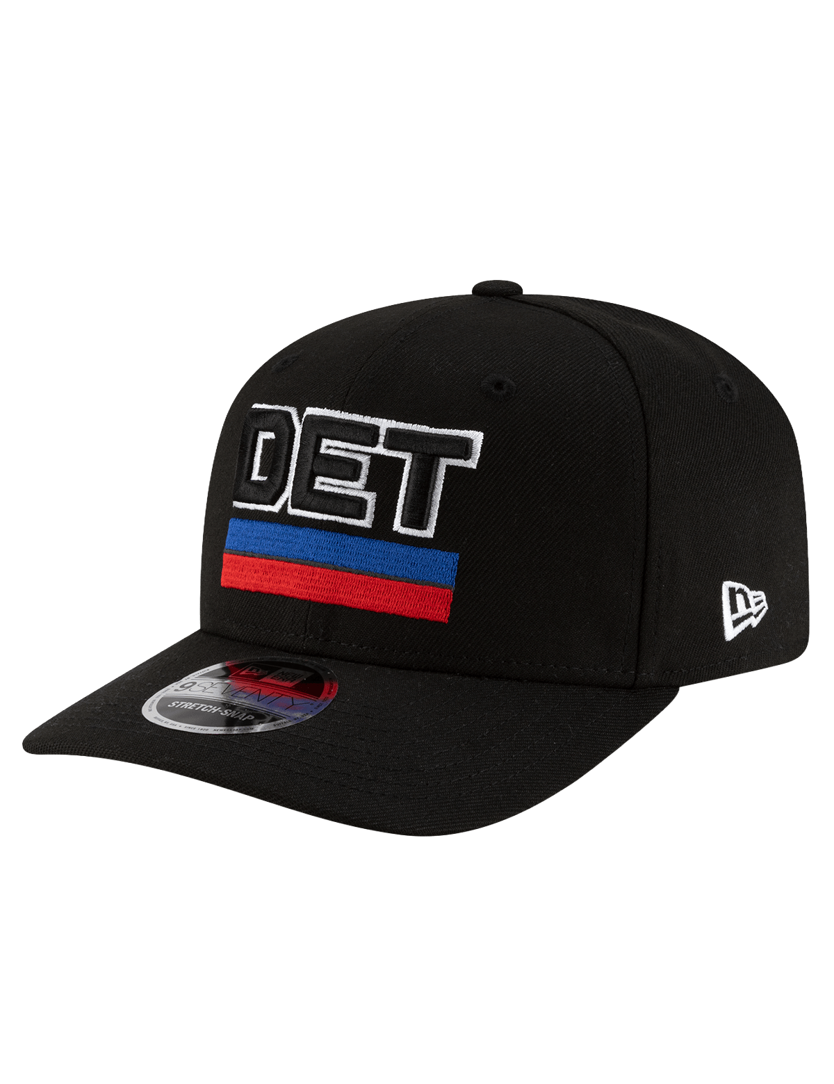 New Era Caps Detroit Pistons New Era NBA Statement 9SEVENTY Stretch-Snapback Hat