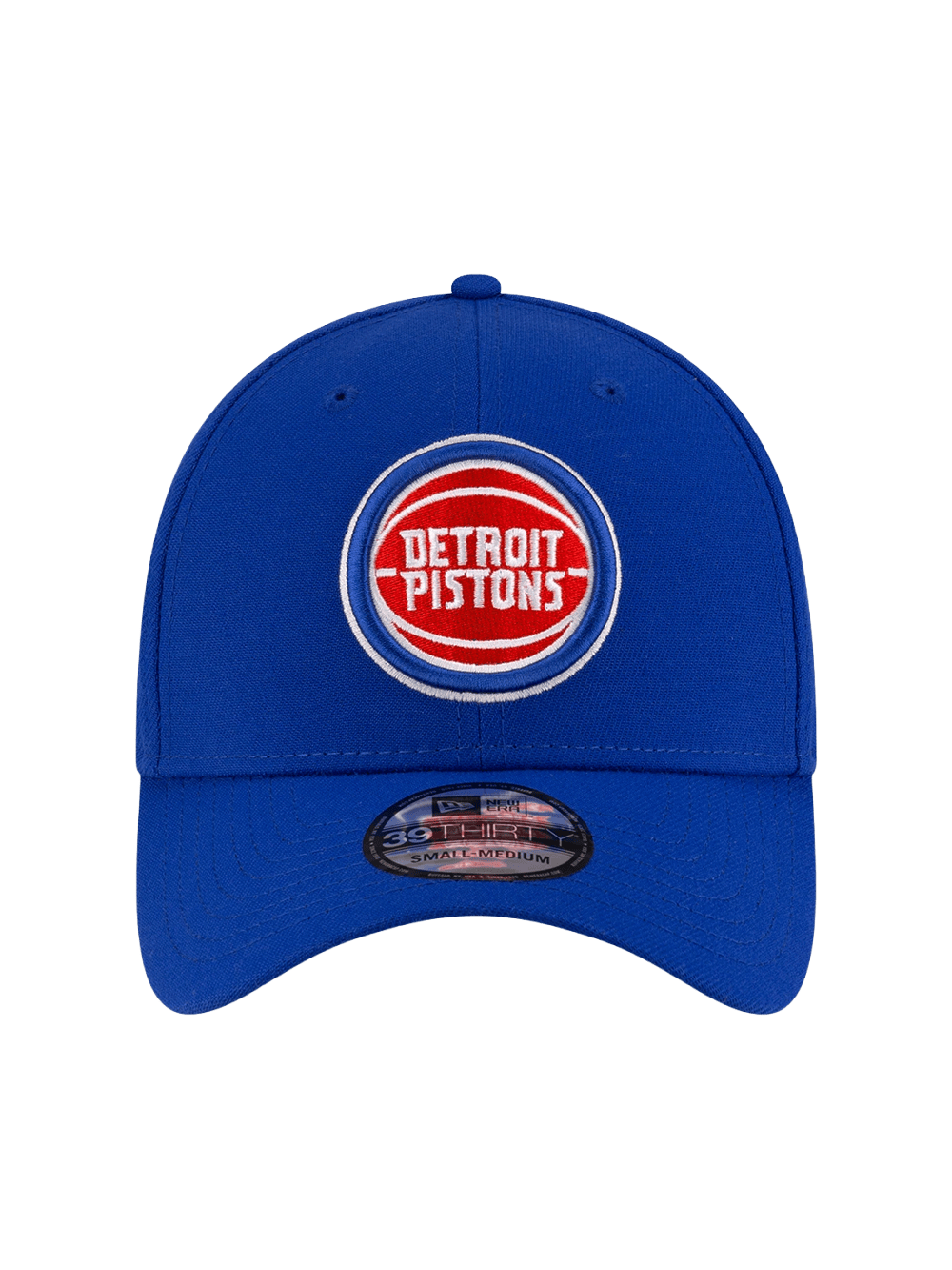 New Era Caps Detroit Pistons New Era NBA Team 39THIRTY Stretch-Fit Hat - Blue
