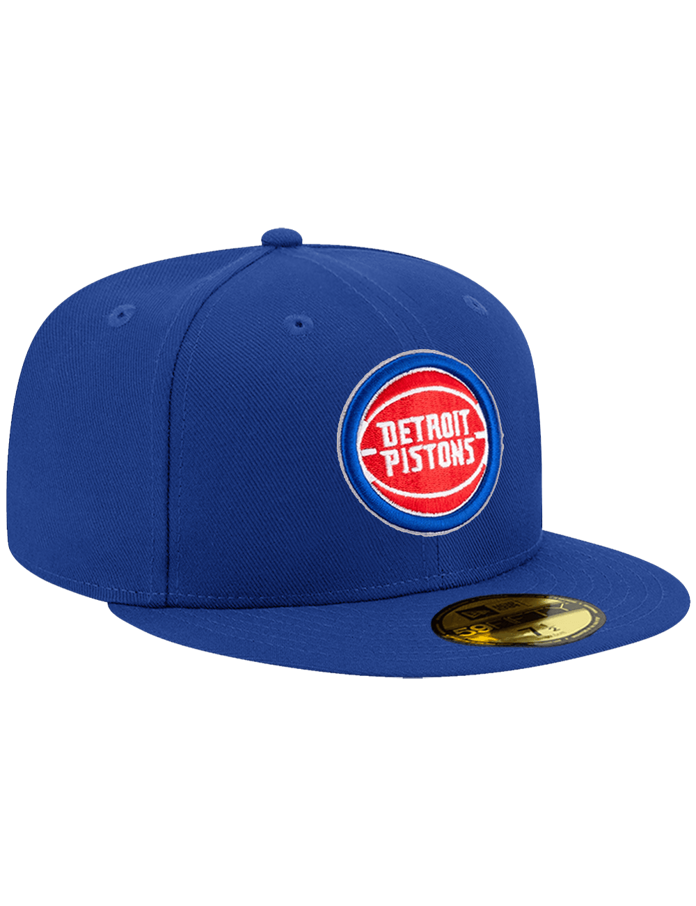 New Era Caps Detroit Pistons New Era NBA Team 59FIFTY Fitted Hat - Blue