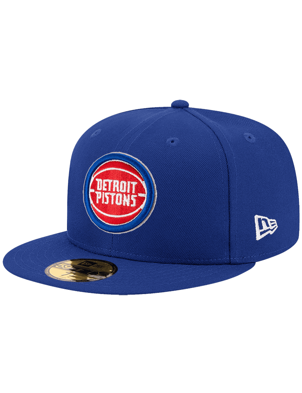 New Era Caps Detroit Pistons New Era NBA Team 59FIFTY Fitted Hat - Blue