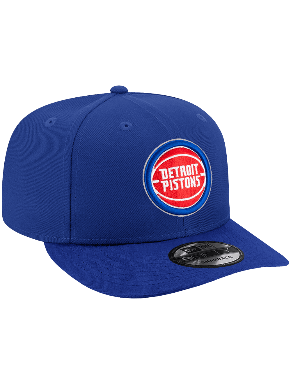 New Era Caps OSFA Detroit Pistons New Era NBA Team 9FIFTY Pre-Curved Snapback Hat - Blue