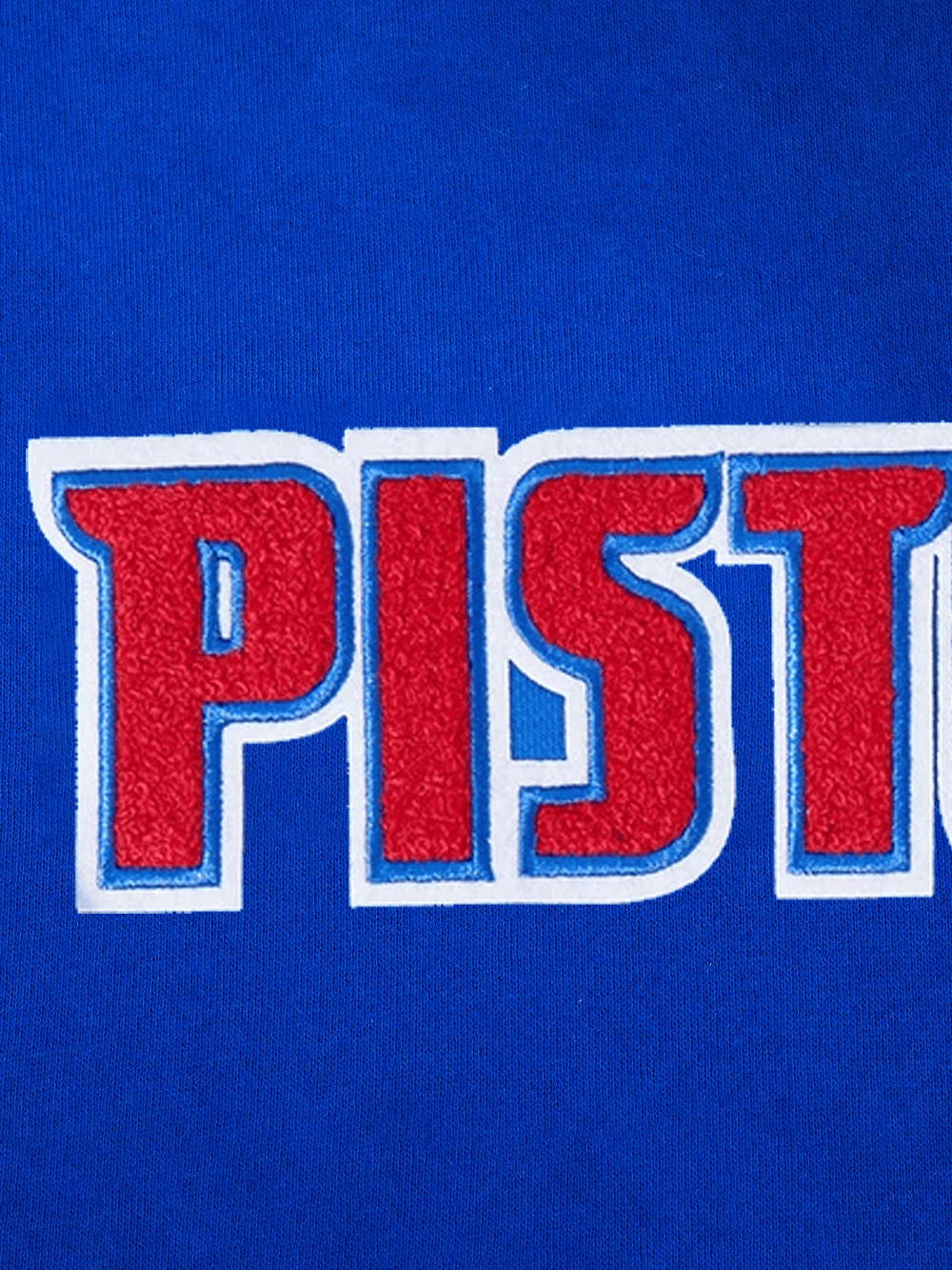 Pro Standard T-Shirts Detroit Pistons Pro Standard NBA Classic Chenille Flex T-Shirt - Blue