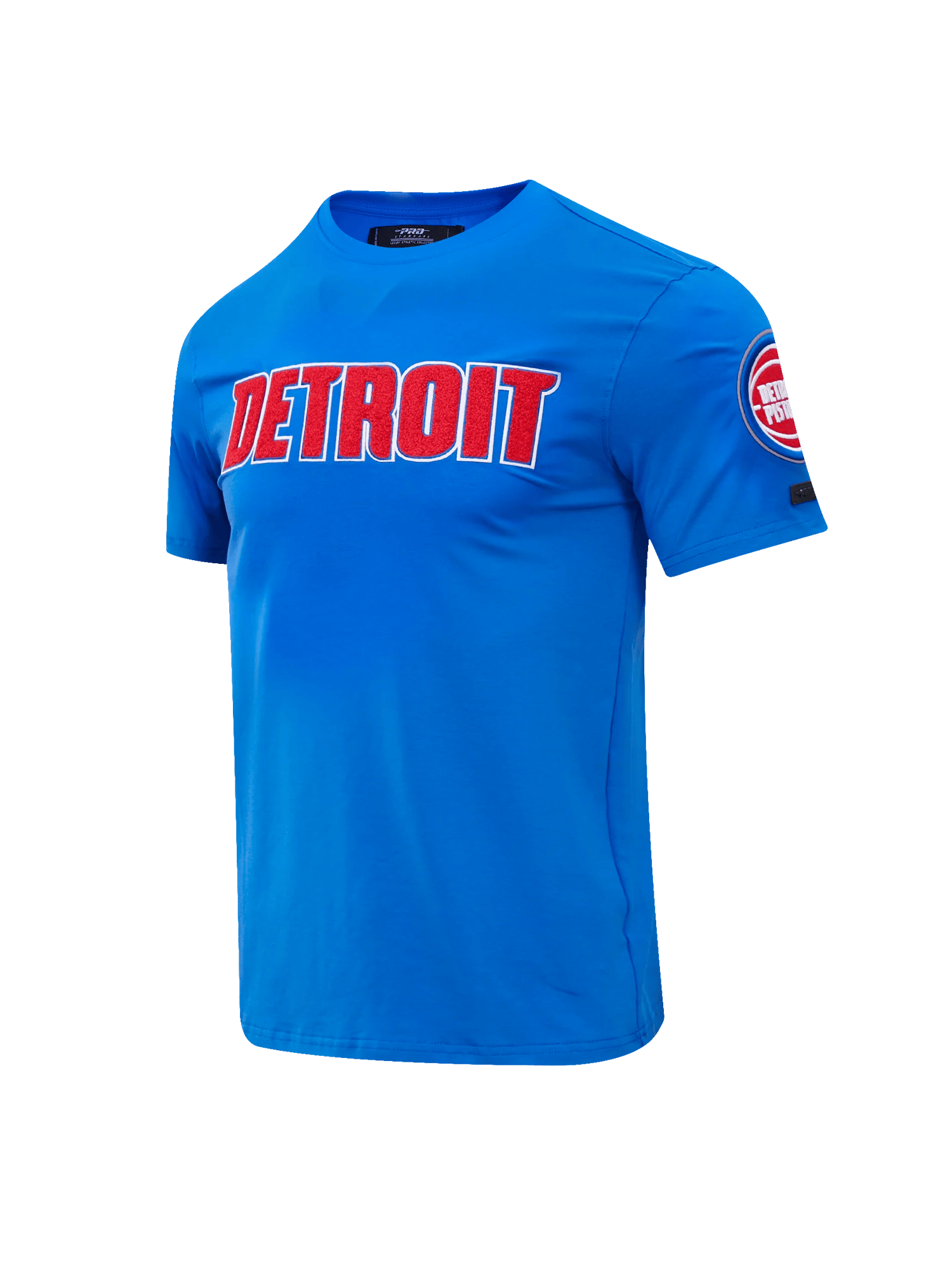 Pro Standard T-Shirts Detroit Pistons Pro Standard NBA Team Chenille Flex T-Shirt - Blue