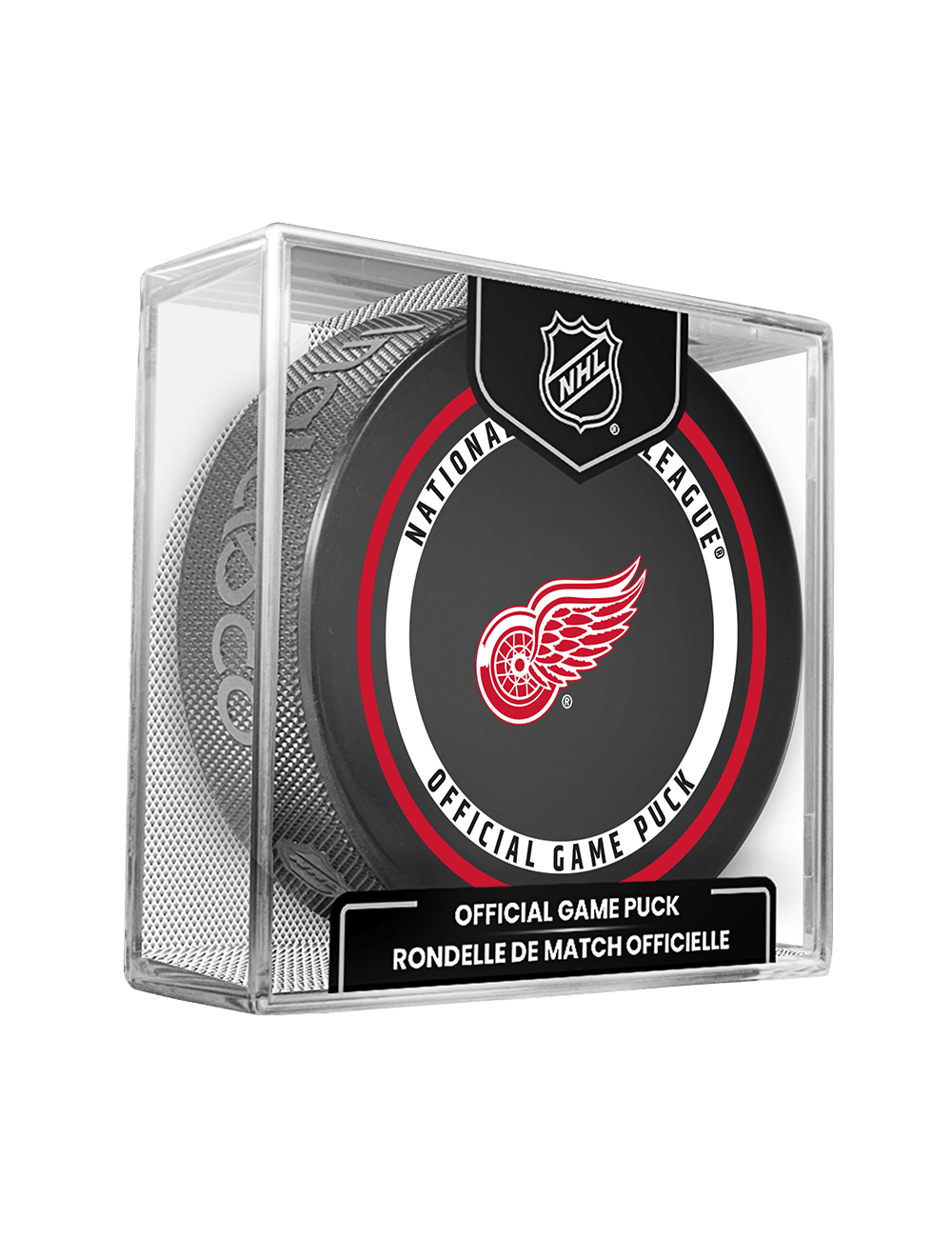 Inglasco Pucks Detroit Red Wings Inglasco NHL 26-27 Official Game Puck In Cube