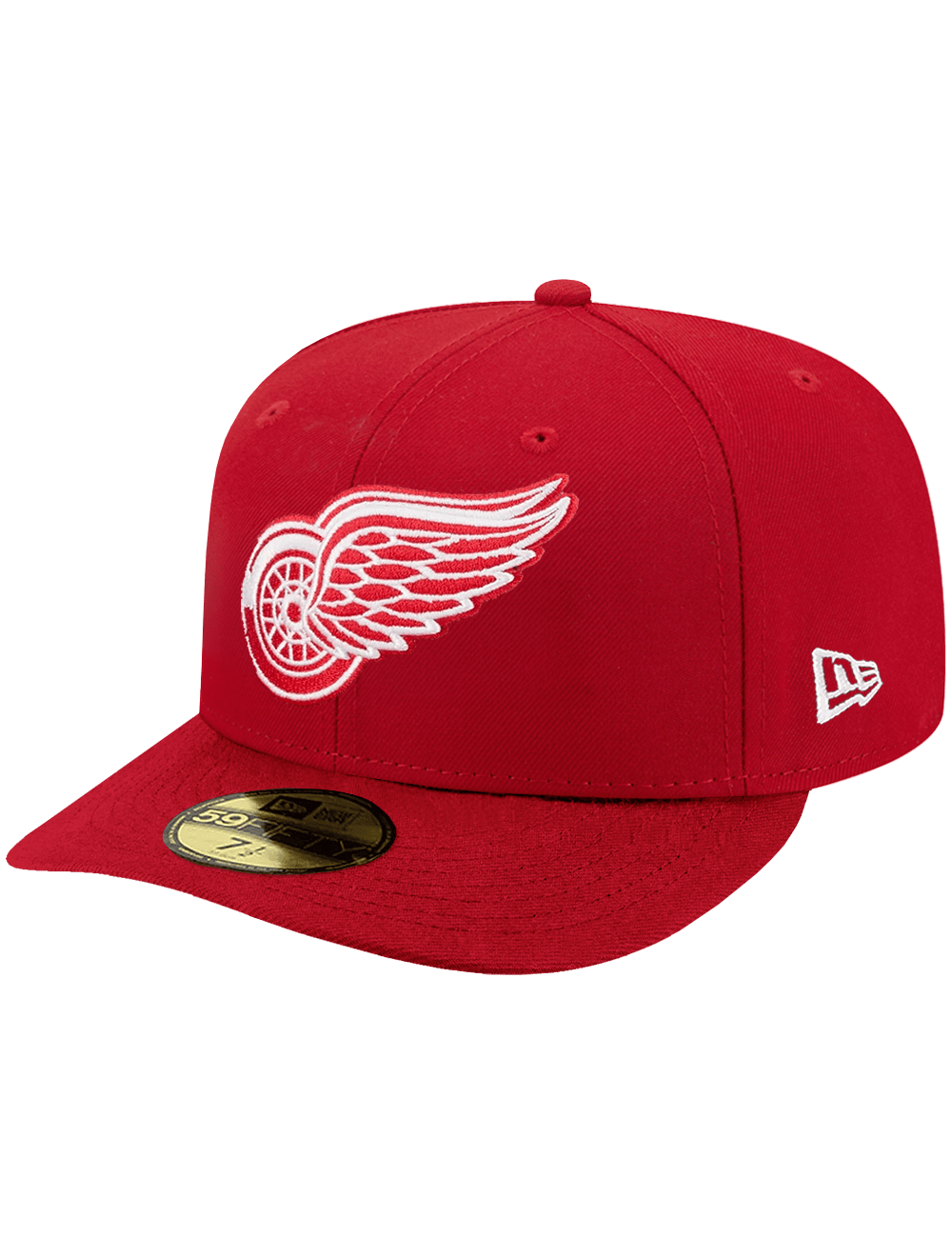 New Era Caps Detroit Red Wings New Era NHL Team 59FIFTY Pre-Curved Fitted Hat - Red