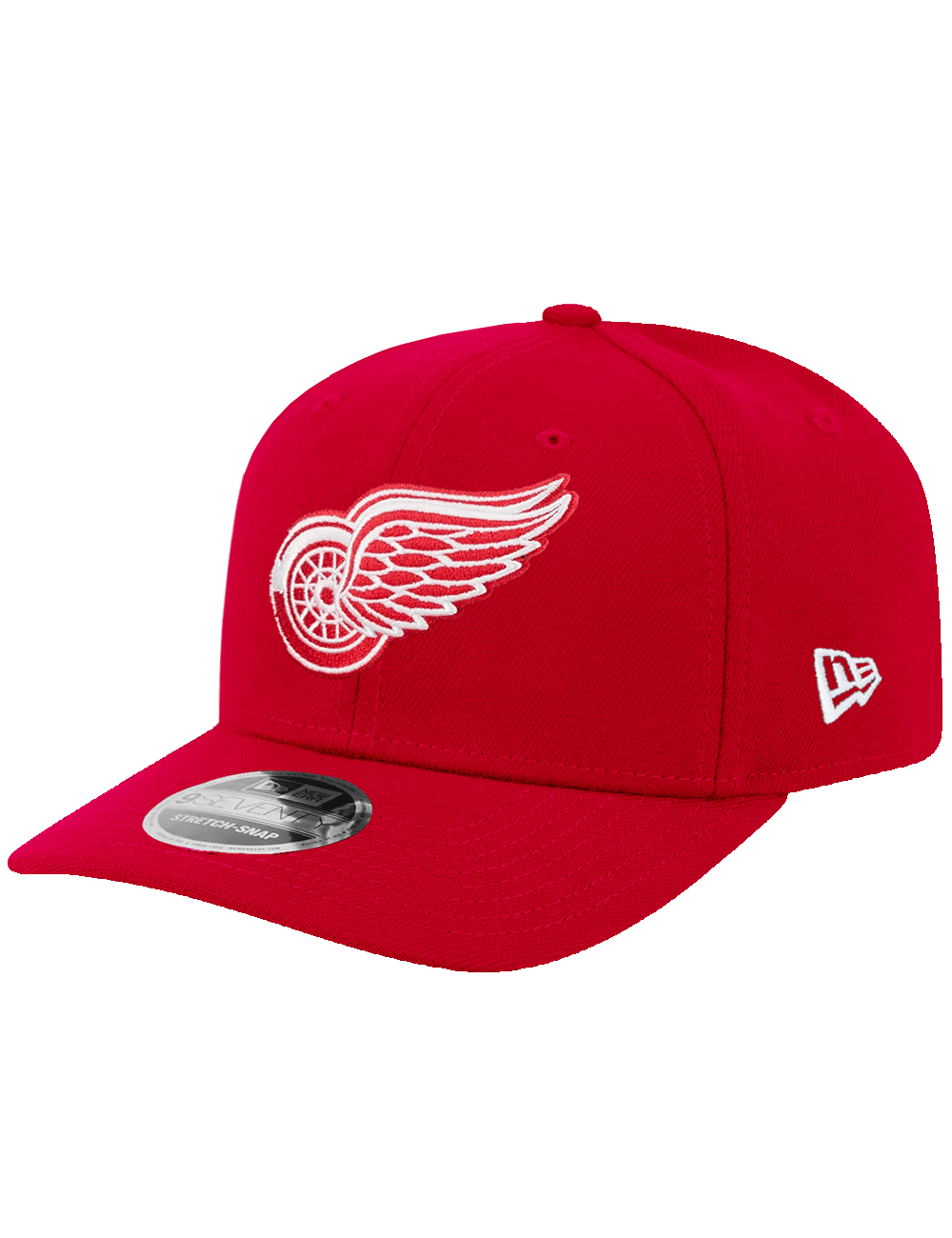 New Era Caps OSFA Detroit Red Wings New Era NHL Team 9SEVENTY Stretch Snapback Hat - Red