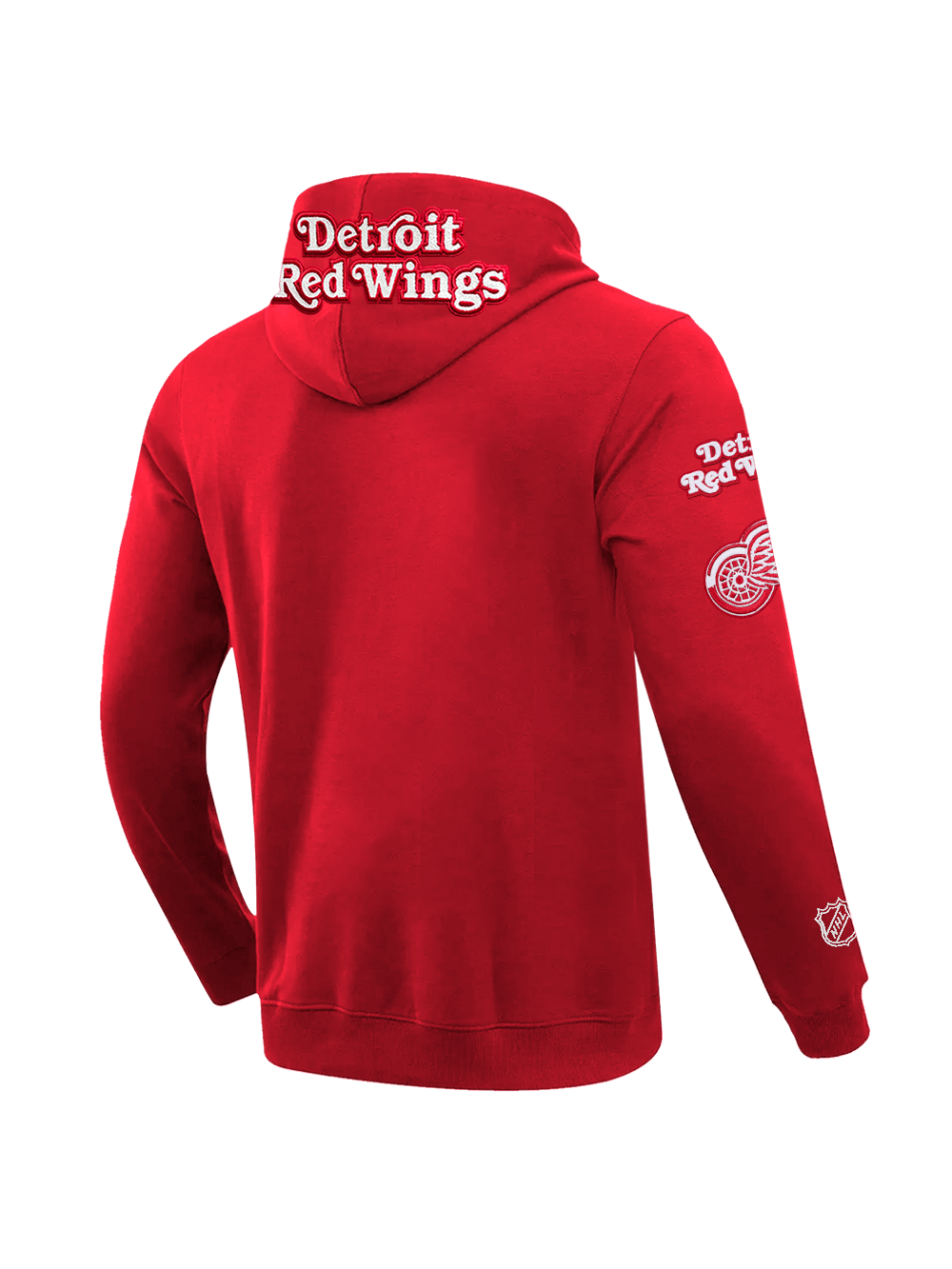 Pro Standard Jumpers Detroit Red Wings Pro Standard NHL Classic Chenille Flex Hoodie Jumper - Red