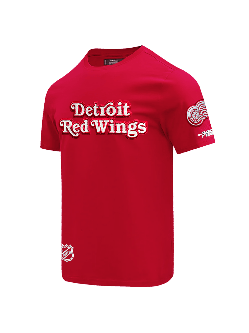 Pro Standard T-Shirts Detroit Red Wings Pro Standard NHL Classic Chenille Flex T-Shirt - Red