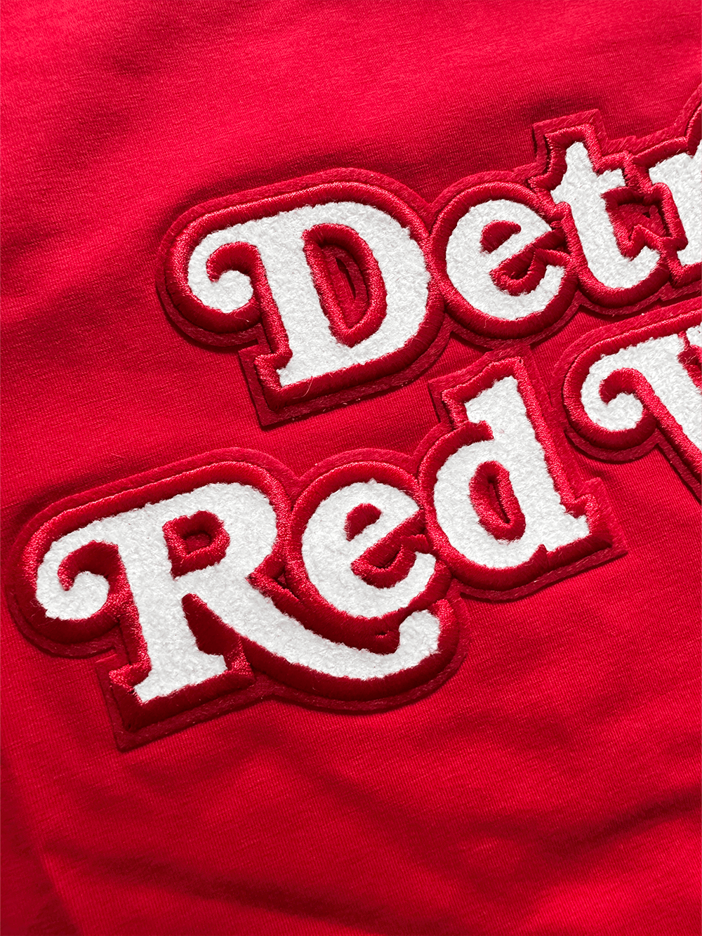 Pro Standard T-Shirts Detroit Red Wings Pro Standard NHL Classic Chenille Flex T-Shirt - Red