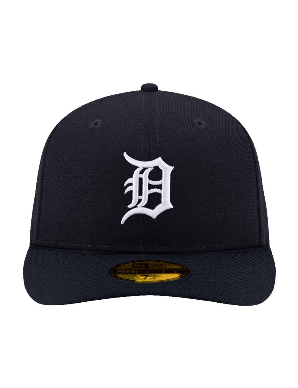 New Era Caps Detroit Tigers New Era Home On-Field AC Pre-Curved 59FIFTY Fitted Hat - Navy