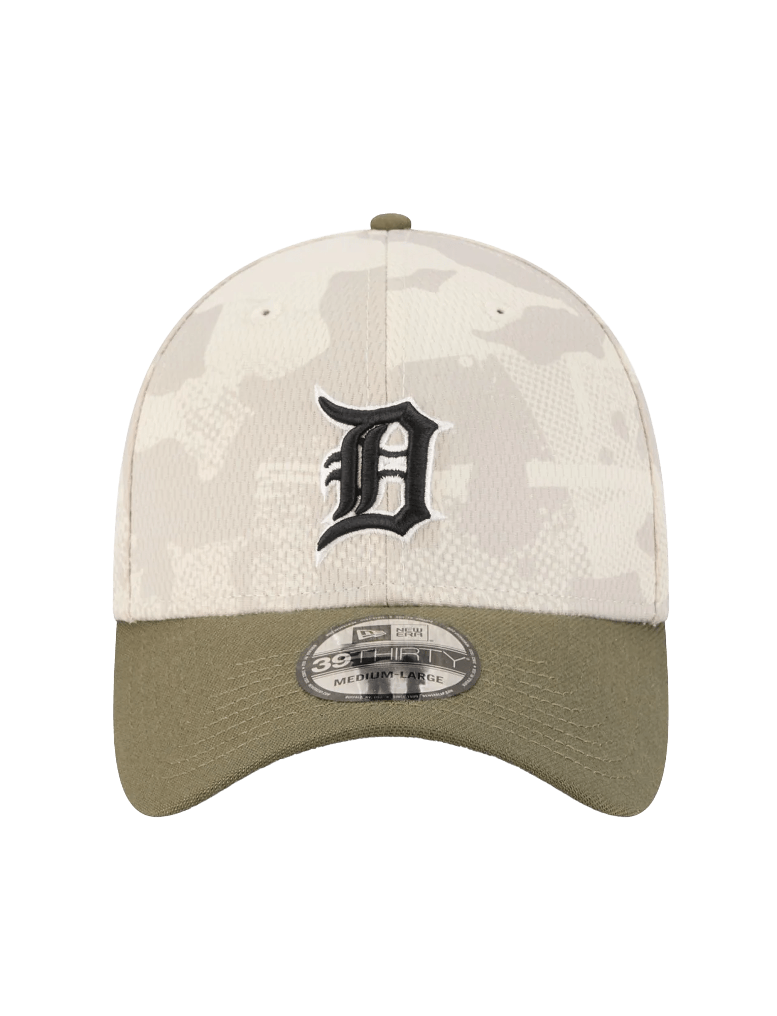New Era Caps Detroit Tigers New Era MLB Armed Forces 2025 39THIRTY Stretch-Fit Hat