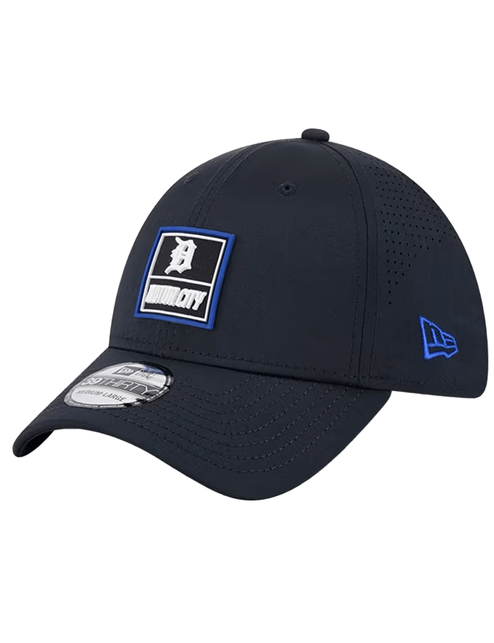 New Era Caps Detroit Tigers New Era MLB City Connect Performance 39THIRTY Stretch-Fit Hat - Navy
