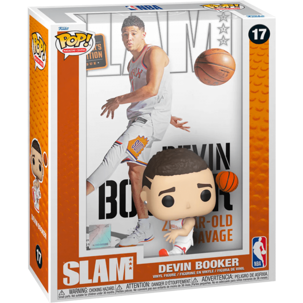 Funko Figures Devin Booker Phoenix Suns Funko NBA Slam Magazine Pop Figure