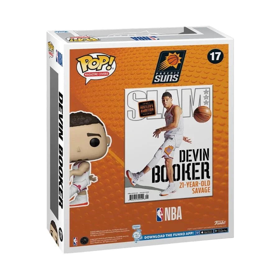 Funko Figures Devin Booker Phoenix Suns Funko NBA Slam Magazine Pop Figure