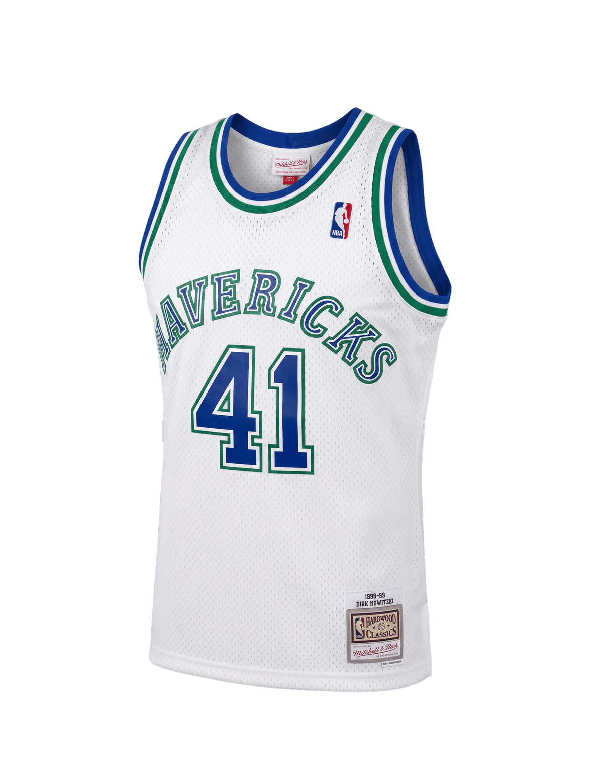 Mitchell And Ness Jerseys Dirk Nowitzki Dallas Mavericks Mitchell & Ness NBA 10-11 Home HWC Swingman Jersey - White