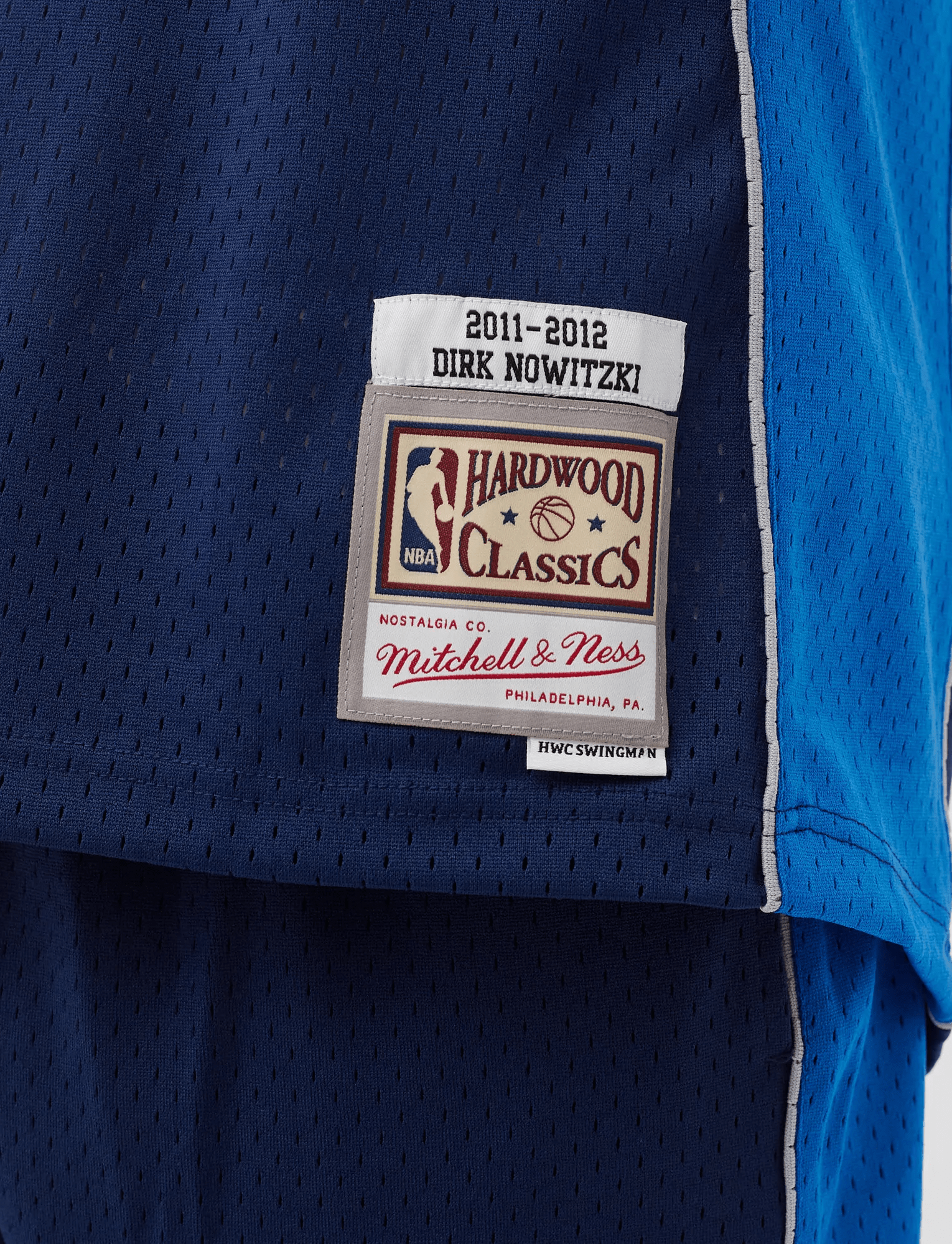 Mitchell And Ness Jerseys Dirk Nowitzki Dallas Mavericks Mitchell & Ness NBA 11-12 Away Swingman Jersey - Navy