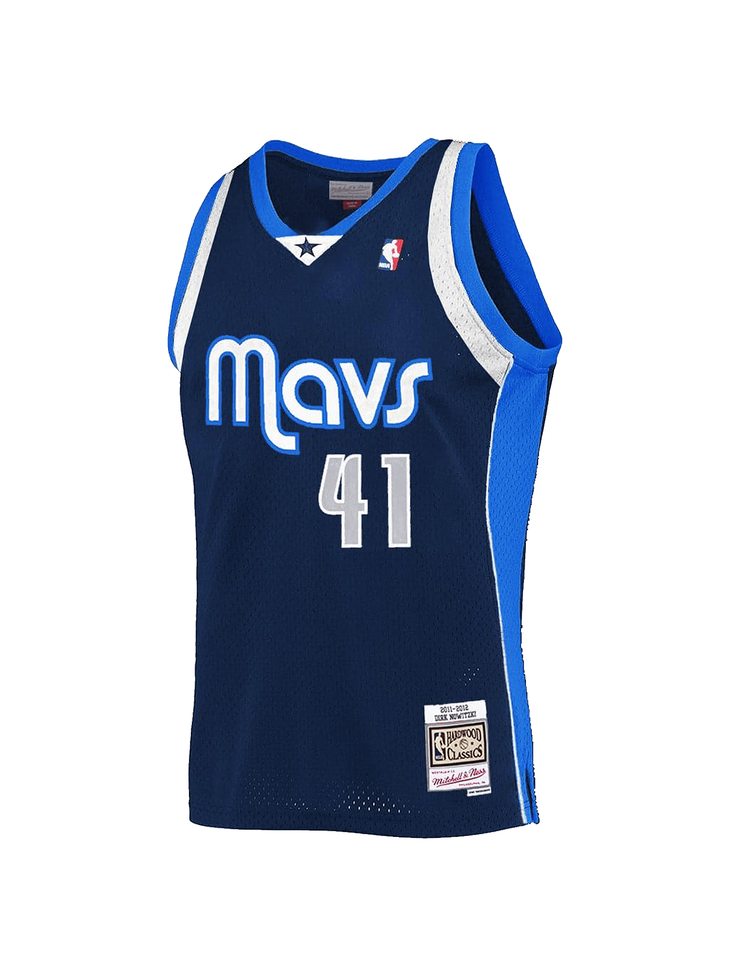 Mitchell And Ness Jerseys Dirk Nowitzki Dallas Mavericks Mitchell & Ness NBA 11-12 Away Swingman Jersey - Navy