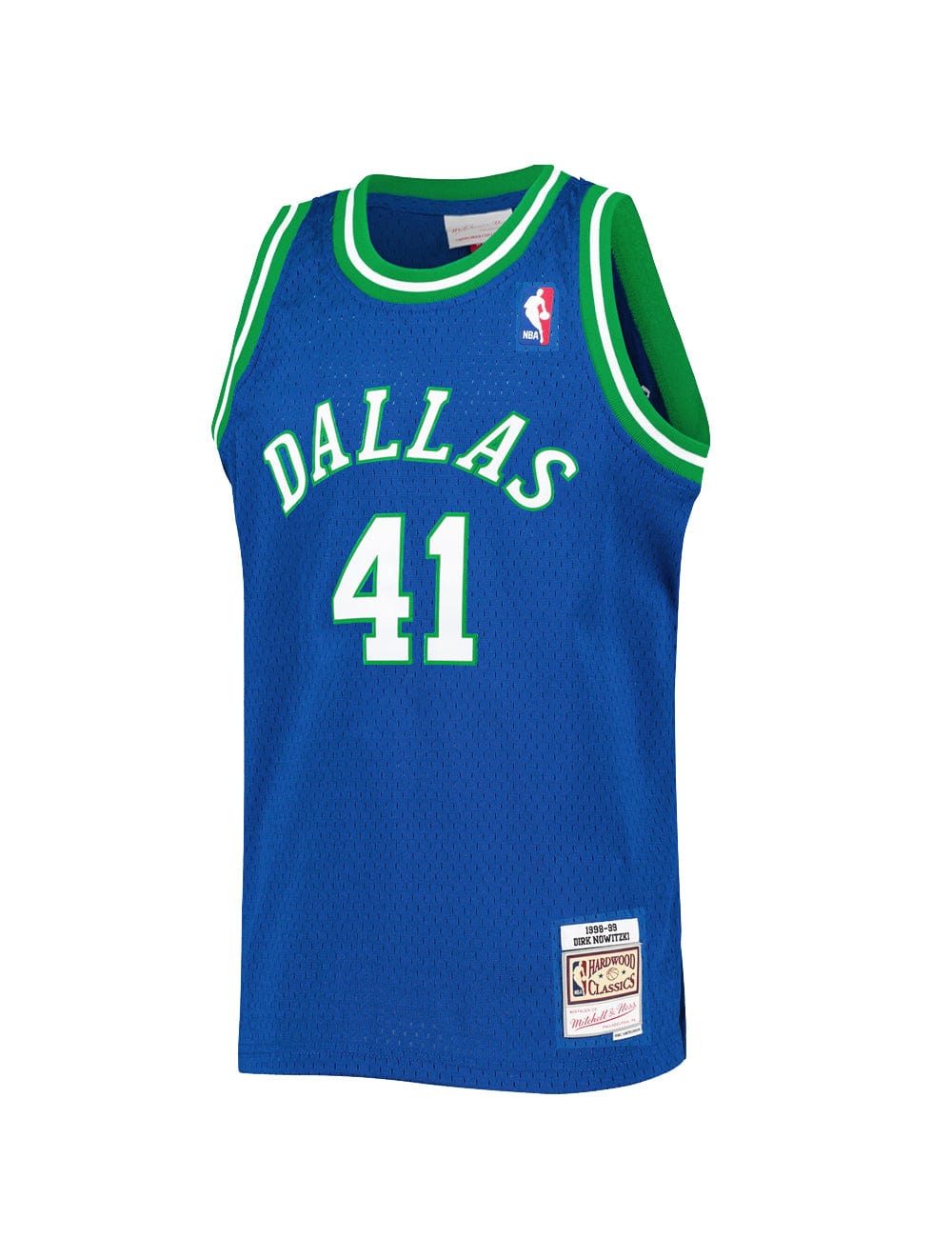 Mitchell And Ness Jerseys Dirk Nowitzki Dallas Mavericks Mitchell & Ness NBA 98-99 Swingman Jersey - Blue