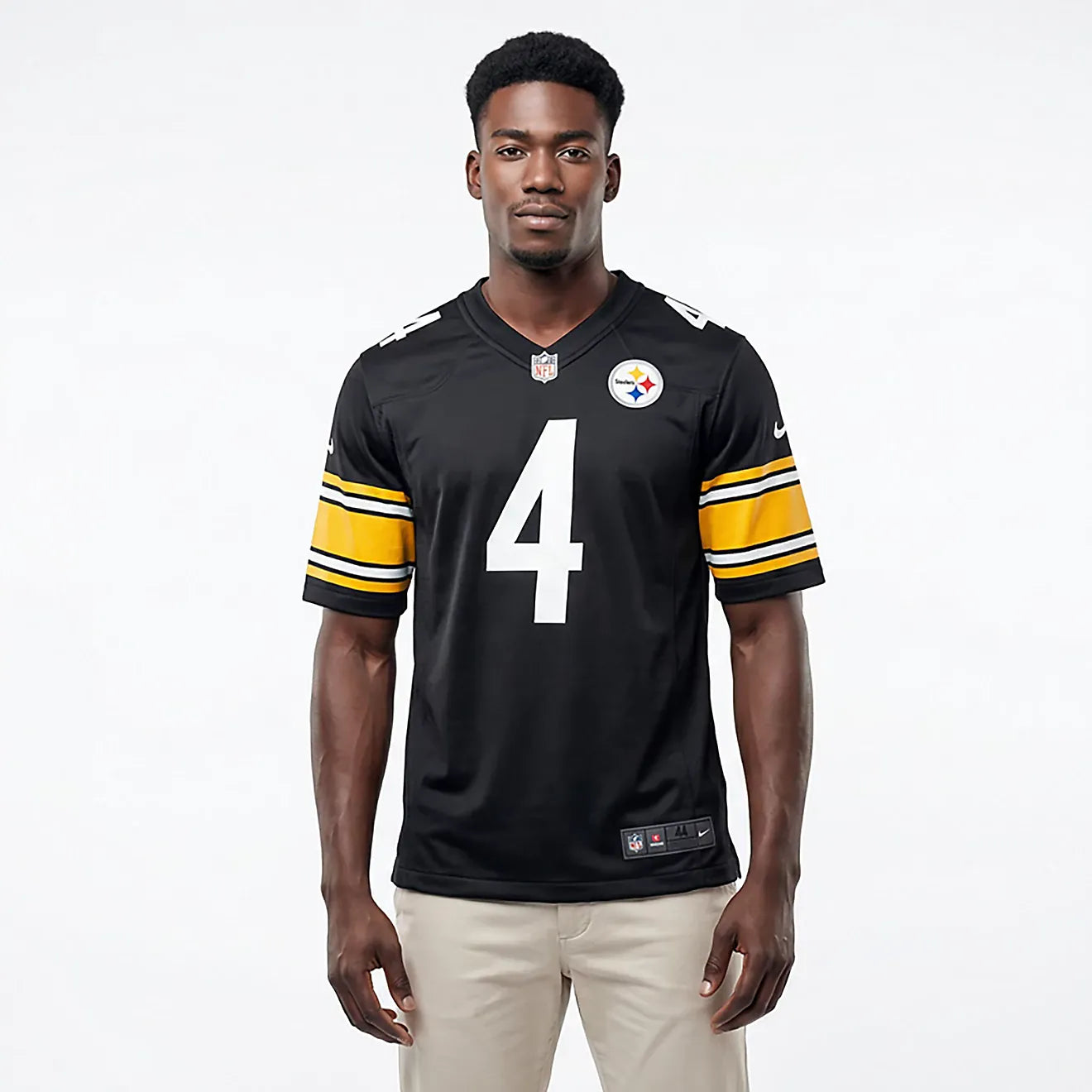 Nike Jerseys DK Metcalf Pittsburgh Steelers Nike NFL Game Jersey - Black
