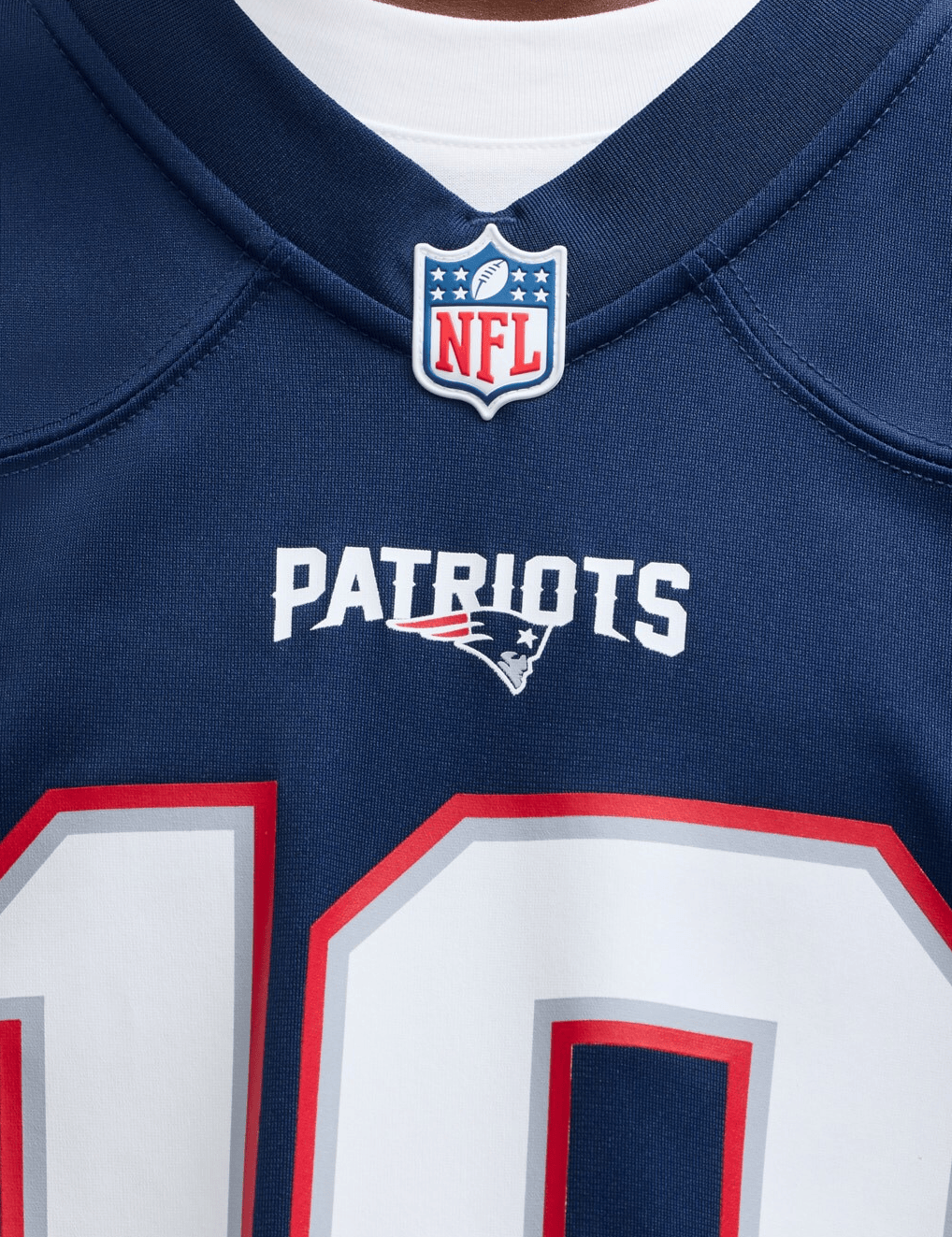 Nike Jerseys Drake Maye New England Patriots Nike NFL Game Jersey - Navy