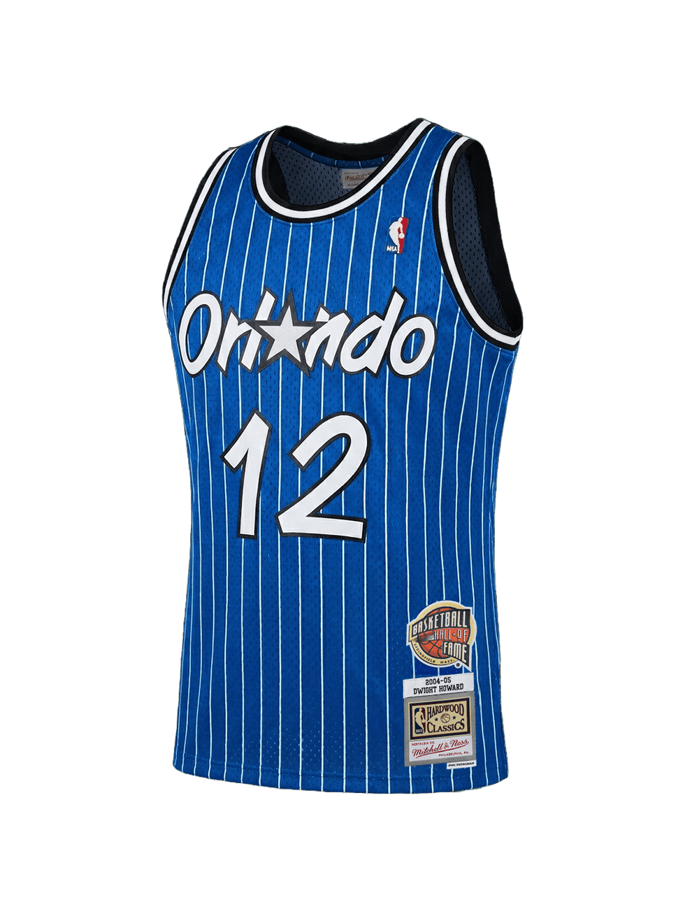 Mitchell And Ness Jerseys Dwight Howard Orlando Magic Mitchell & Ness NBA 04-05 HOF HWC Swingman Jersey - Blue