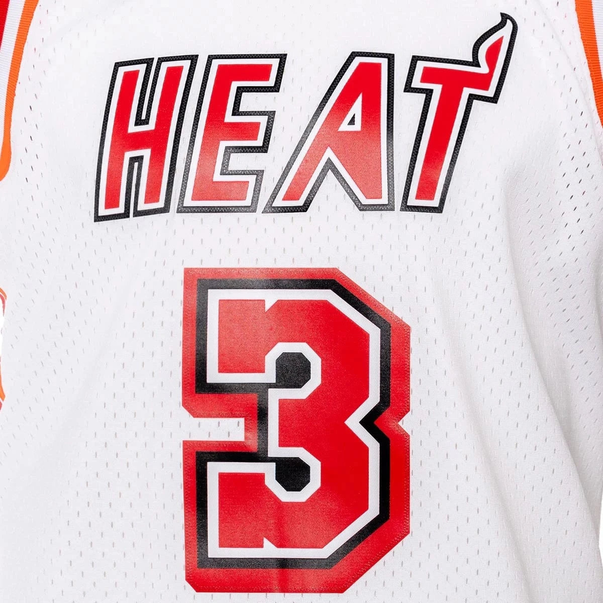 Mitchell And Ness Jerseys Dwyane Wade Miami Heat Mitchell & Ness NBA 07-08 Home Swingman Jersey - White