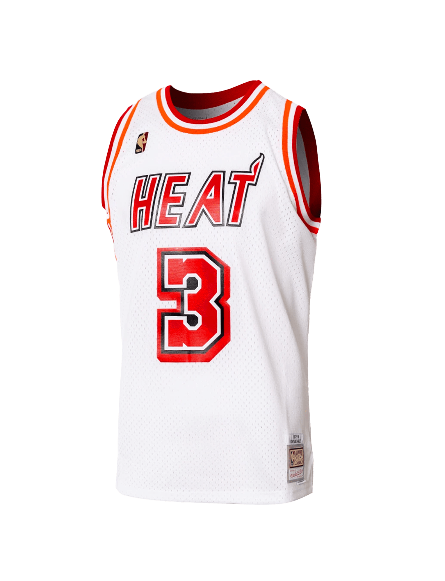 Mitchell And Ness Jerseys Dwyane Wade Miami Heat Mitchell & Ness NBA 07-08 Home Swingman Jersey - White