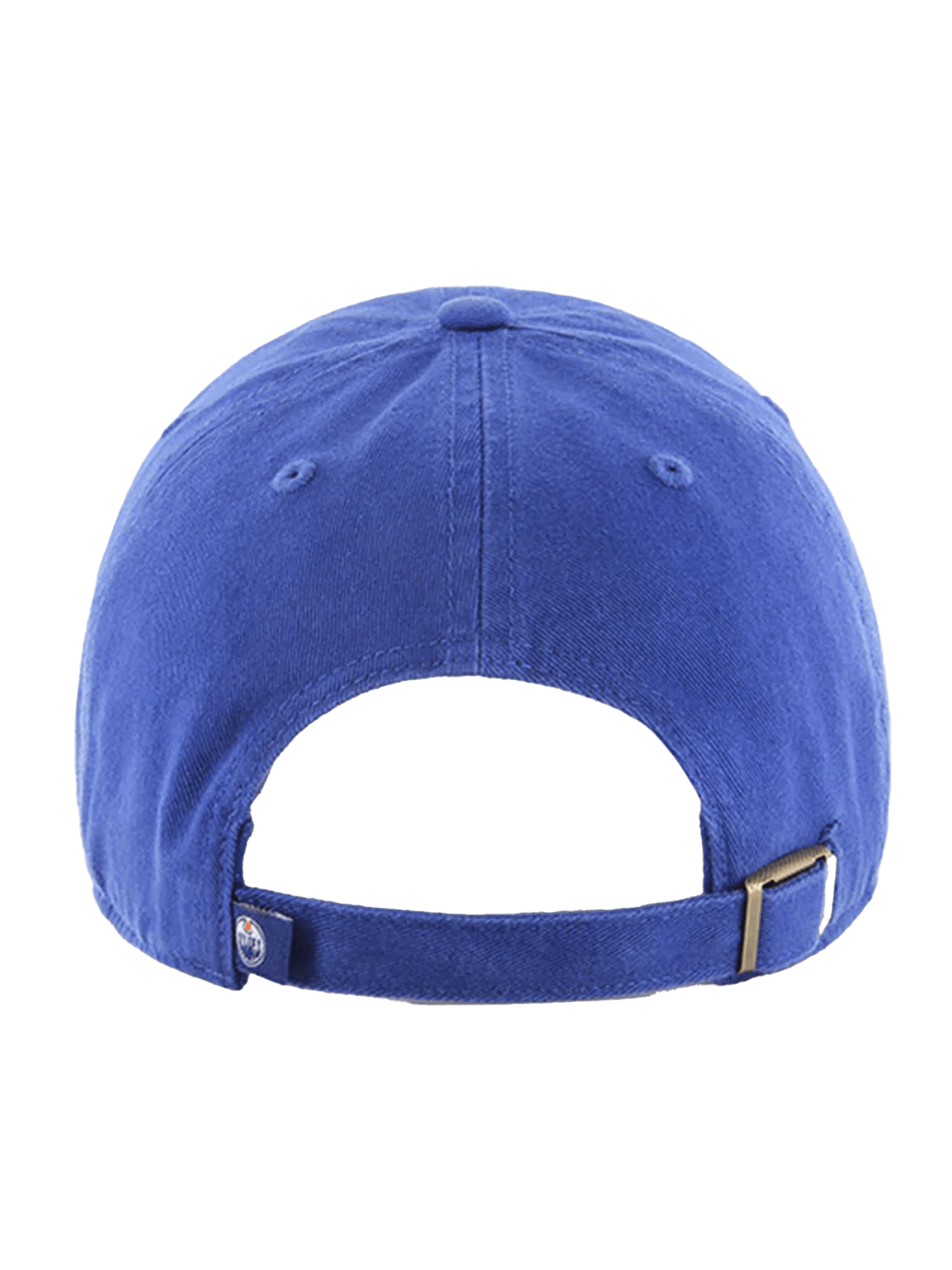 47 Brand Caps Edmonton Oilers '47 NHL Team Clean Up Strapback Hat - Blue