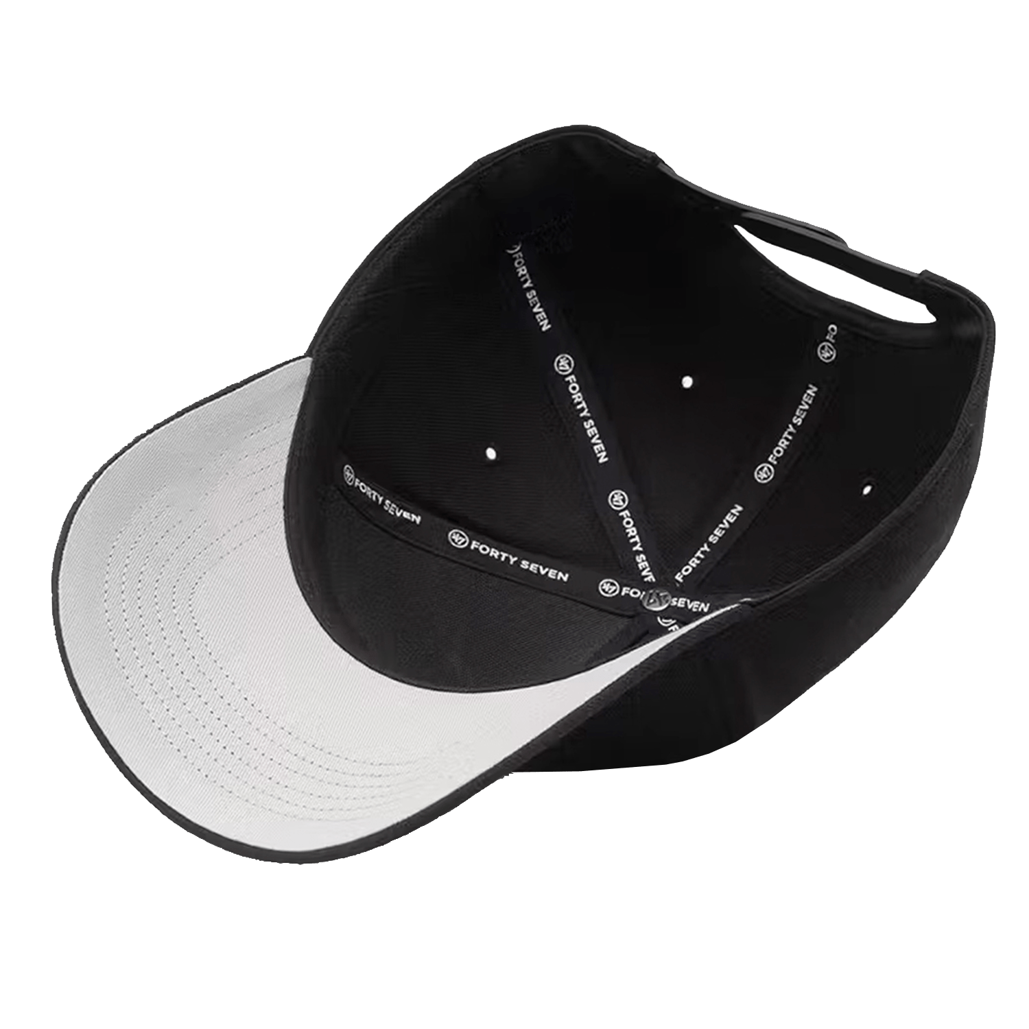 47 Brand Caps Edmonton Oilers '47 NHL Team MVP Adjustable Hat - Black