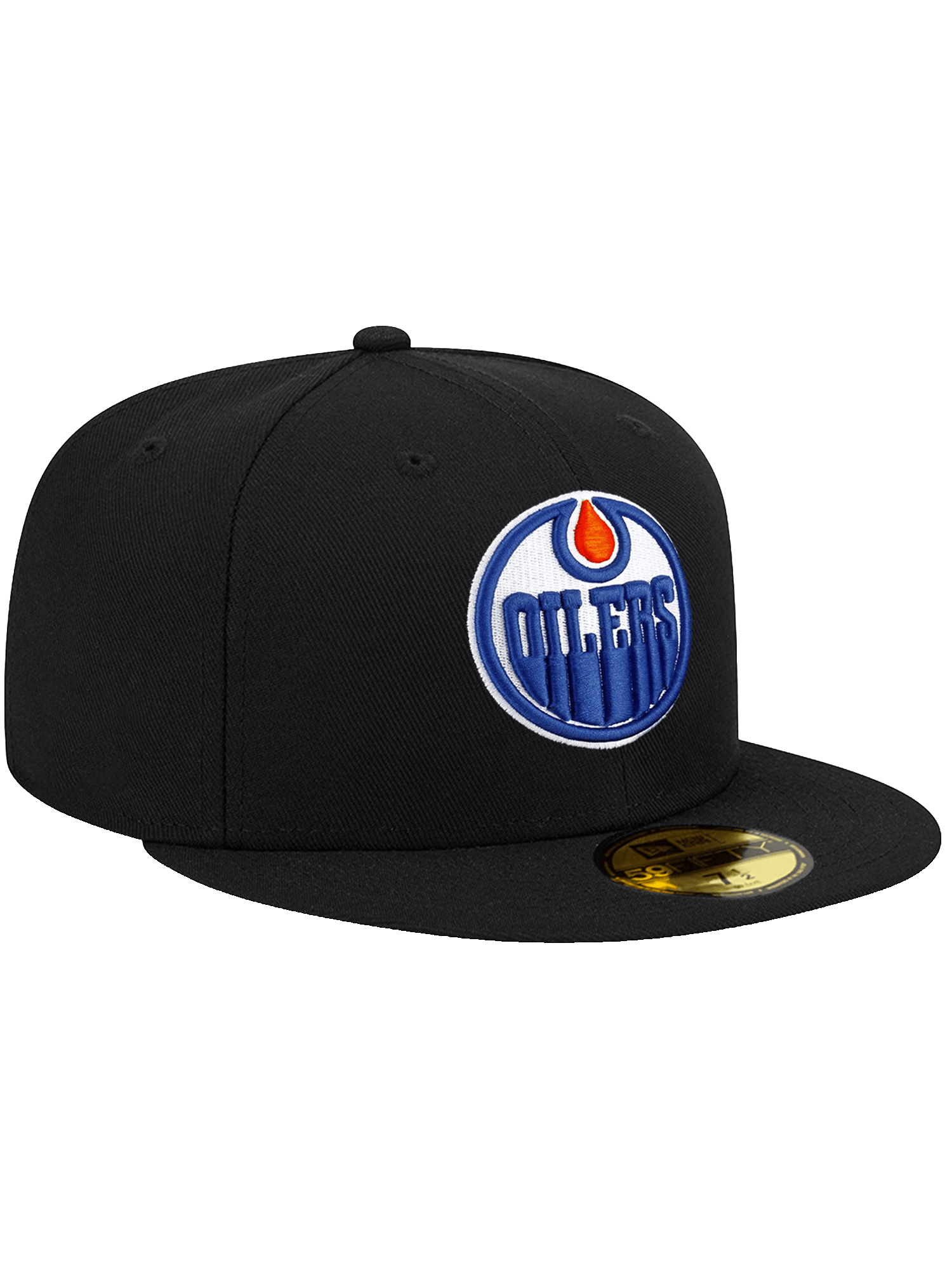 New Era Caps Edmonton Oilers New Era NHL Team 59FIFTY Fitted Hat - Black