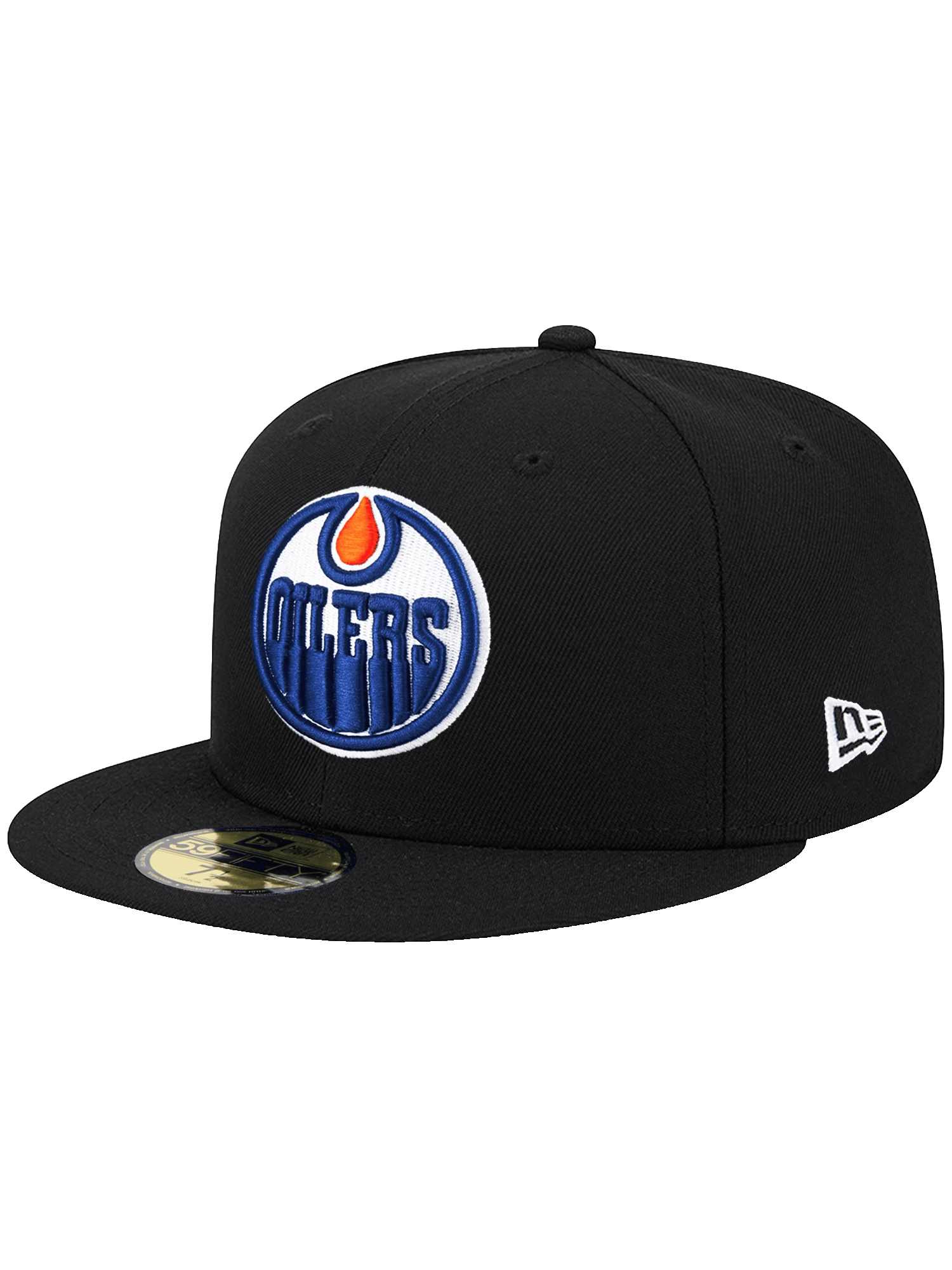 New Era Caps Edmonton Oilers New Era NHL Team 59FIFTY Fitted Hat - Black