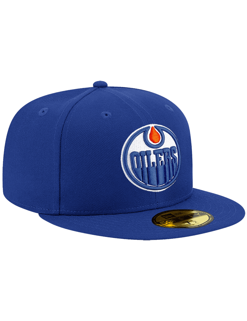 New Era Caps Edmonton Oilers New Era NHL Team 59FIFTY Fitted Hat - Blue