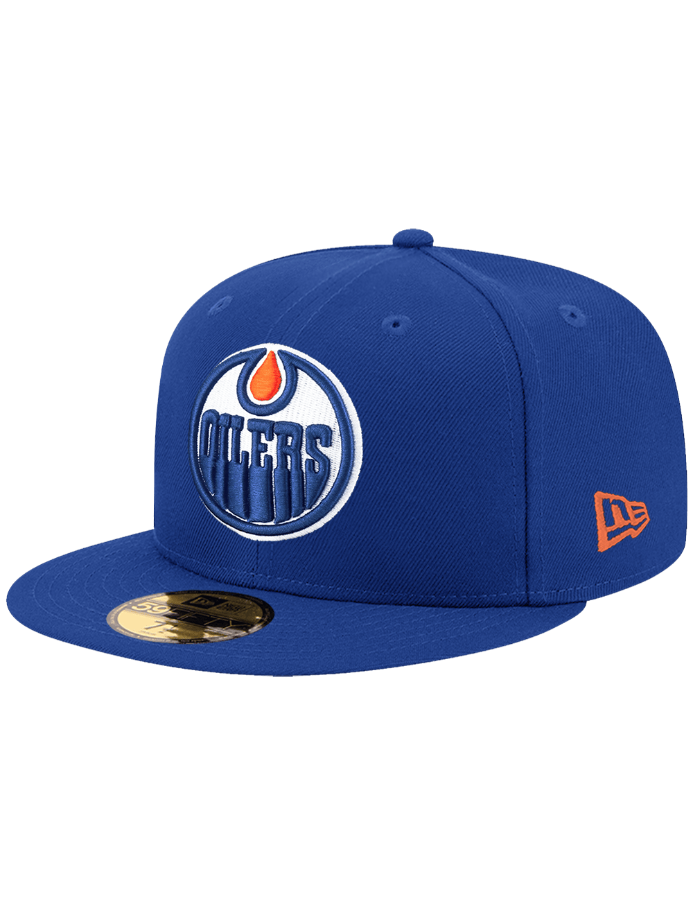 New Era Caps Edmonton Oilers New Era NHL Team 59FIFTY Fitted Hat - Blue
