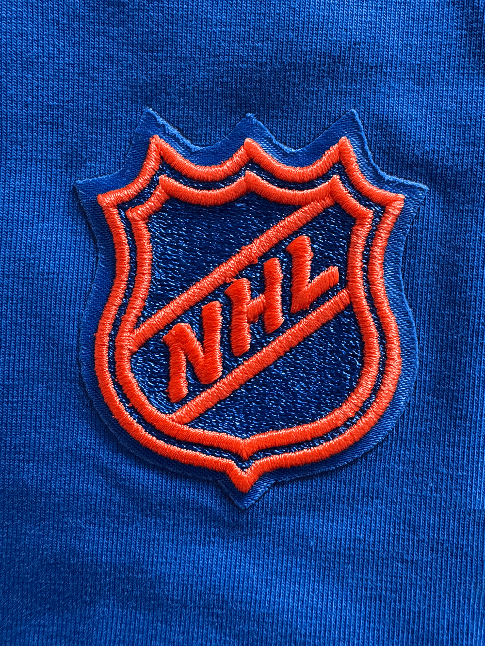 Pro Standard T-Shirts Edmonton Oilers Pro Standard NHL Classic Chenille Flex T-Shirt - Blue