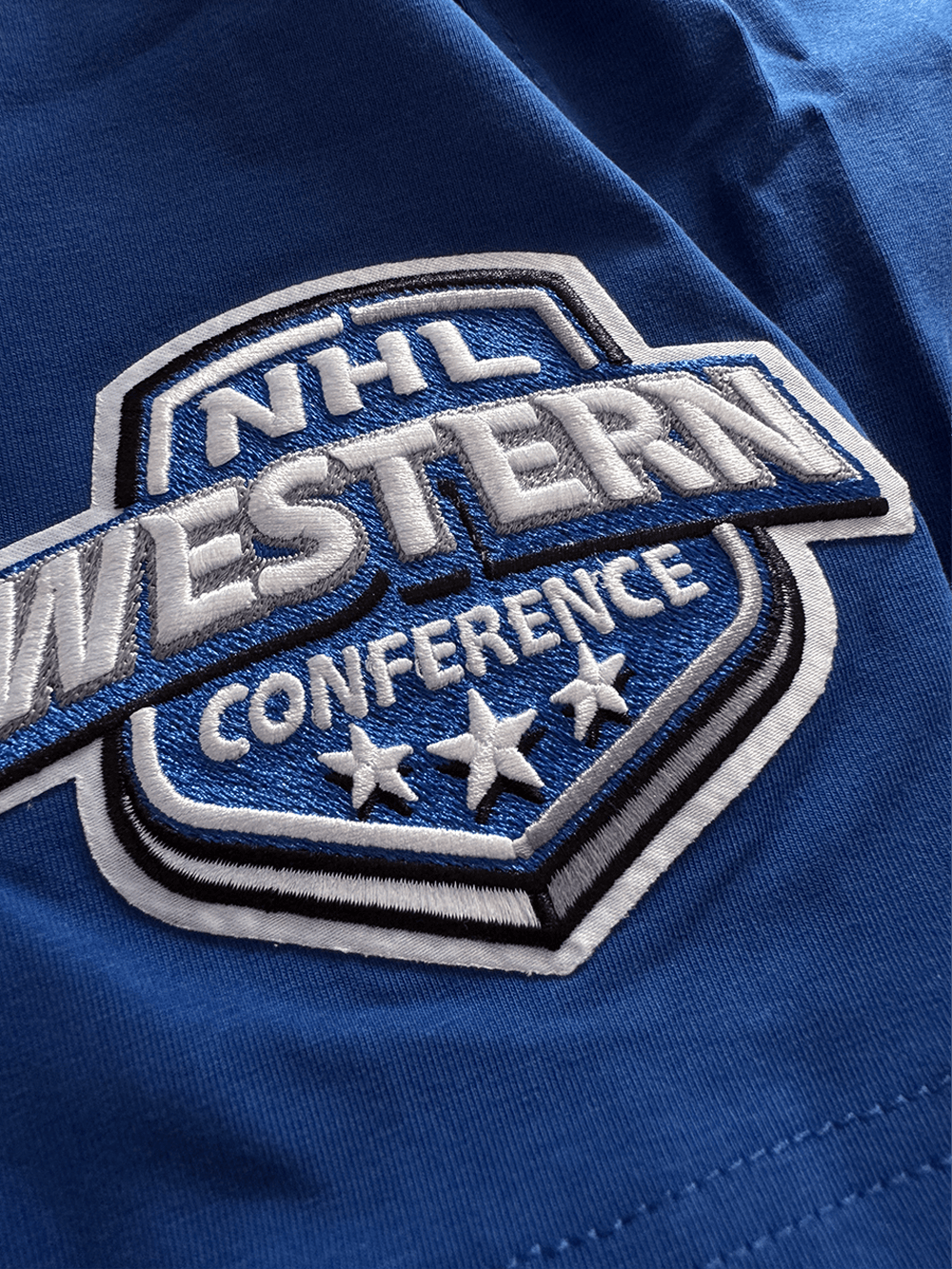 Pro Standard T-Shirts Edmonton Oilers Pro Standard NHL Classic Chenille Flex T-Shirt - Blue