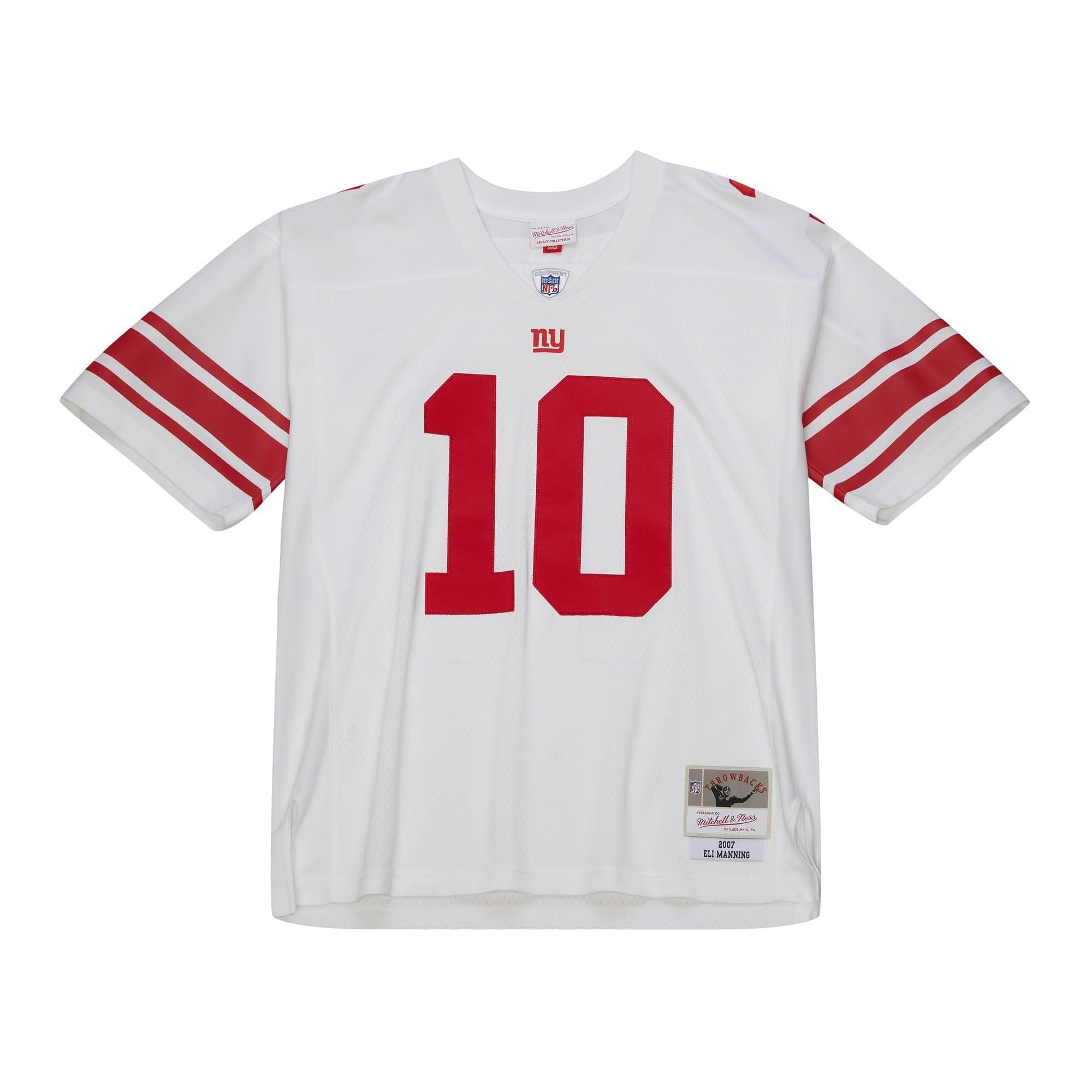 Mitchell And Ness Jerseys Eli Manning New York Giants Mitchell & Ness NFL 07 Legacy Jersey - White