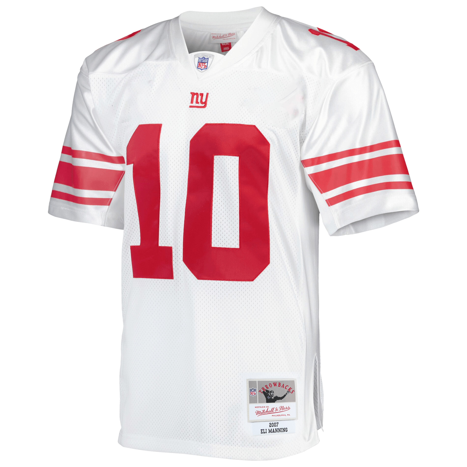 Mitchell And Ness Jerseys Eli Manning New York Giants Mitchell & Ness NFL 07 Legacy Jersey - White