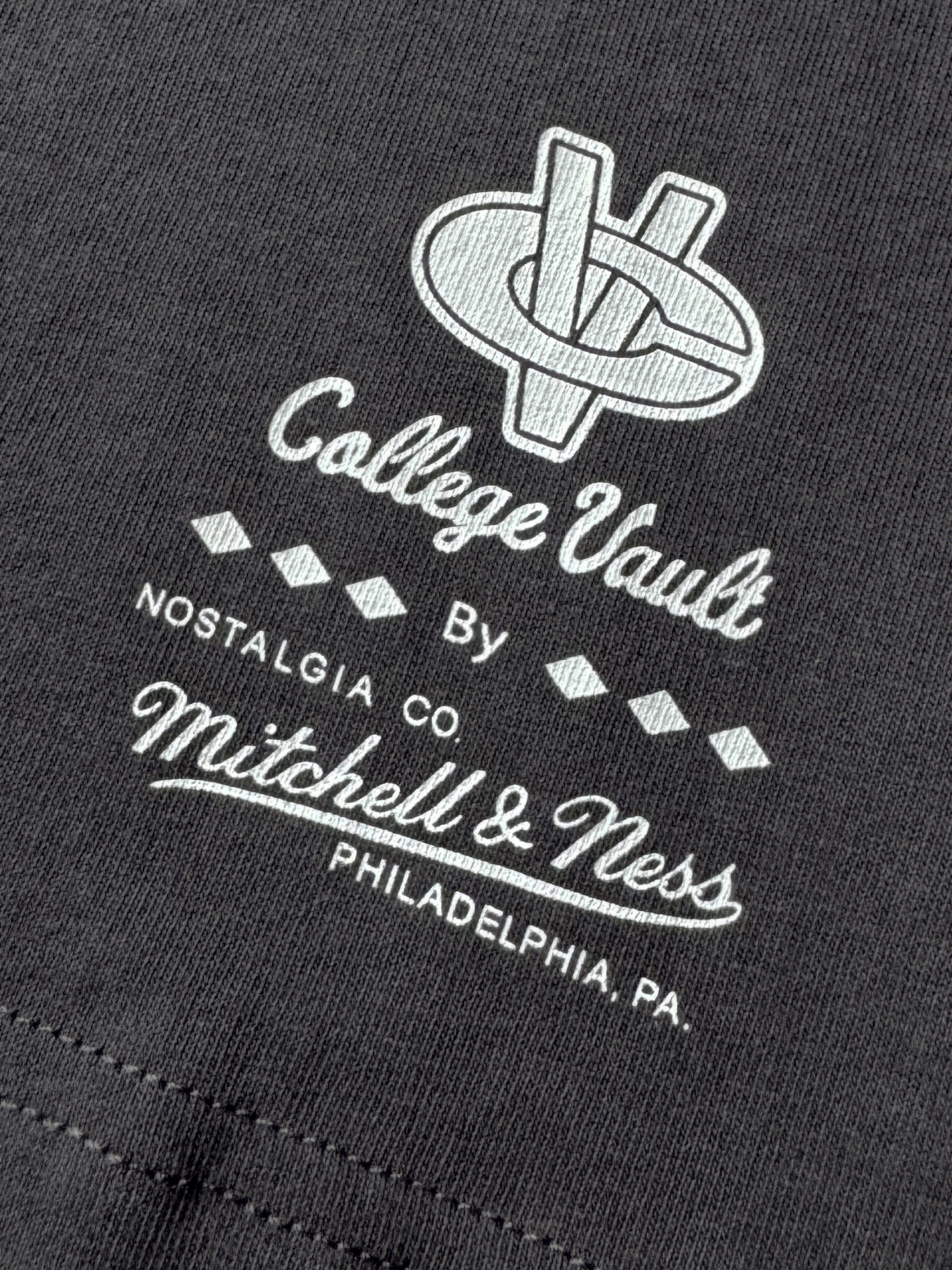 Mitchell And Ness T-Shirts Florida Gators Mitchell & Ness NCAA Champs Arch Vintage T-Shirt - Faded Slate