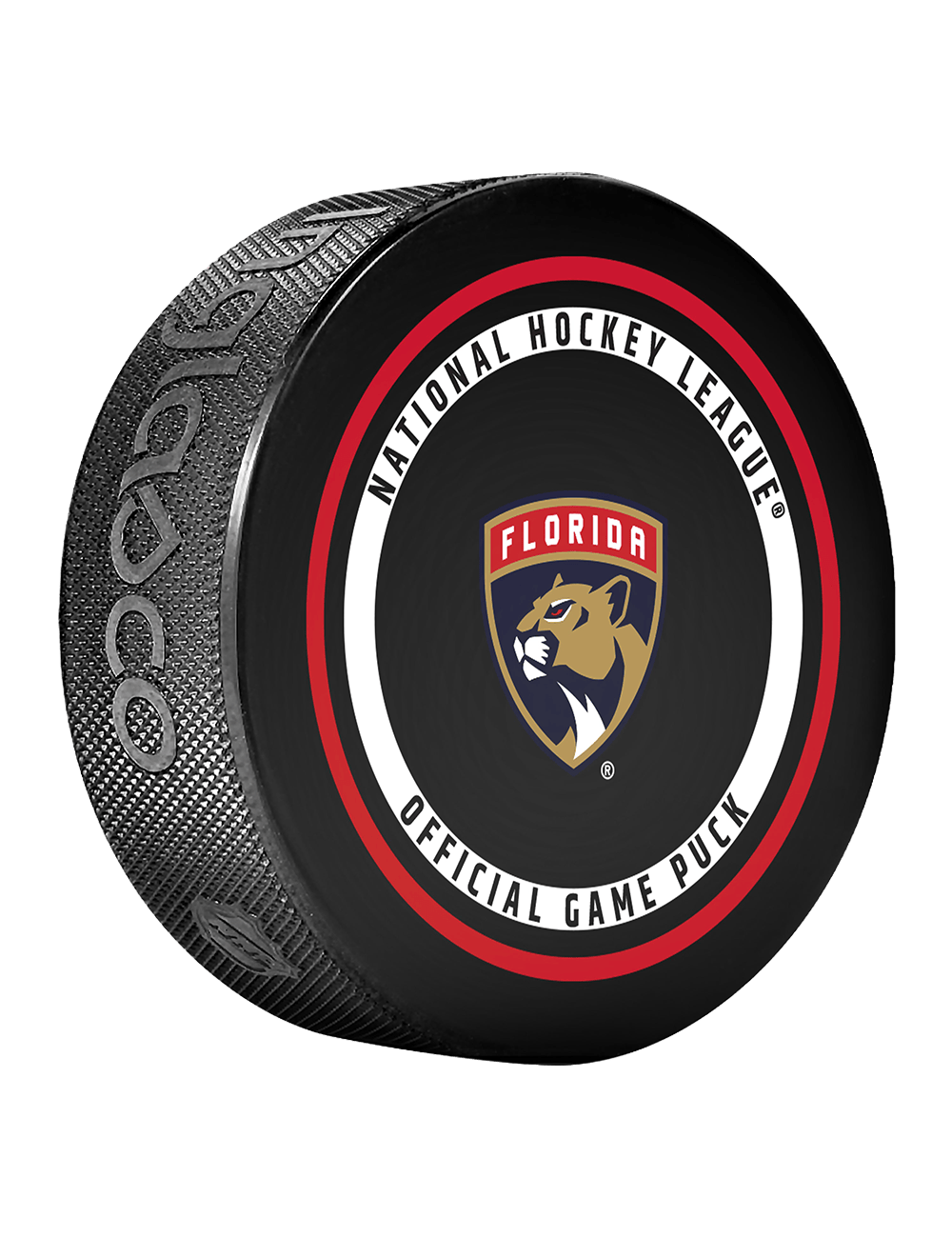 Inglasco Pucks Florida Panthers Inglasco NHL 26-27 Official Game Puck In Cube