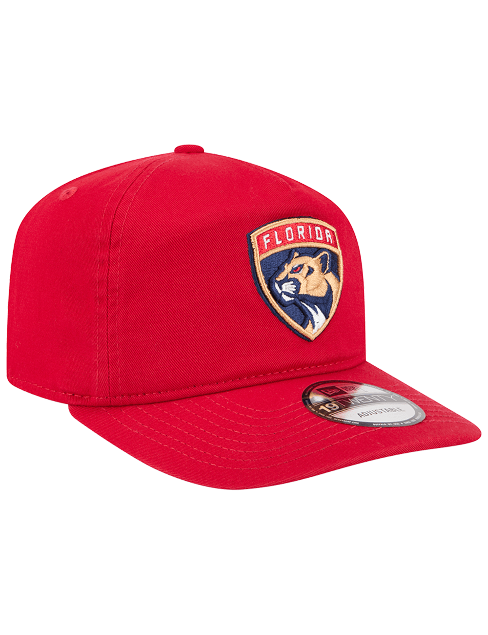 New Era Caps Florida Panthers New Era NHL Team 19TWENTY Pre-Curved Snapback Hat - Red