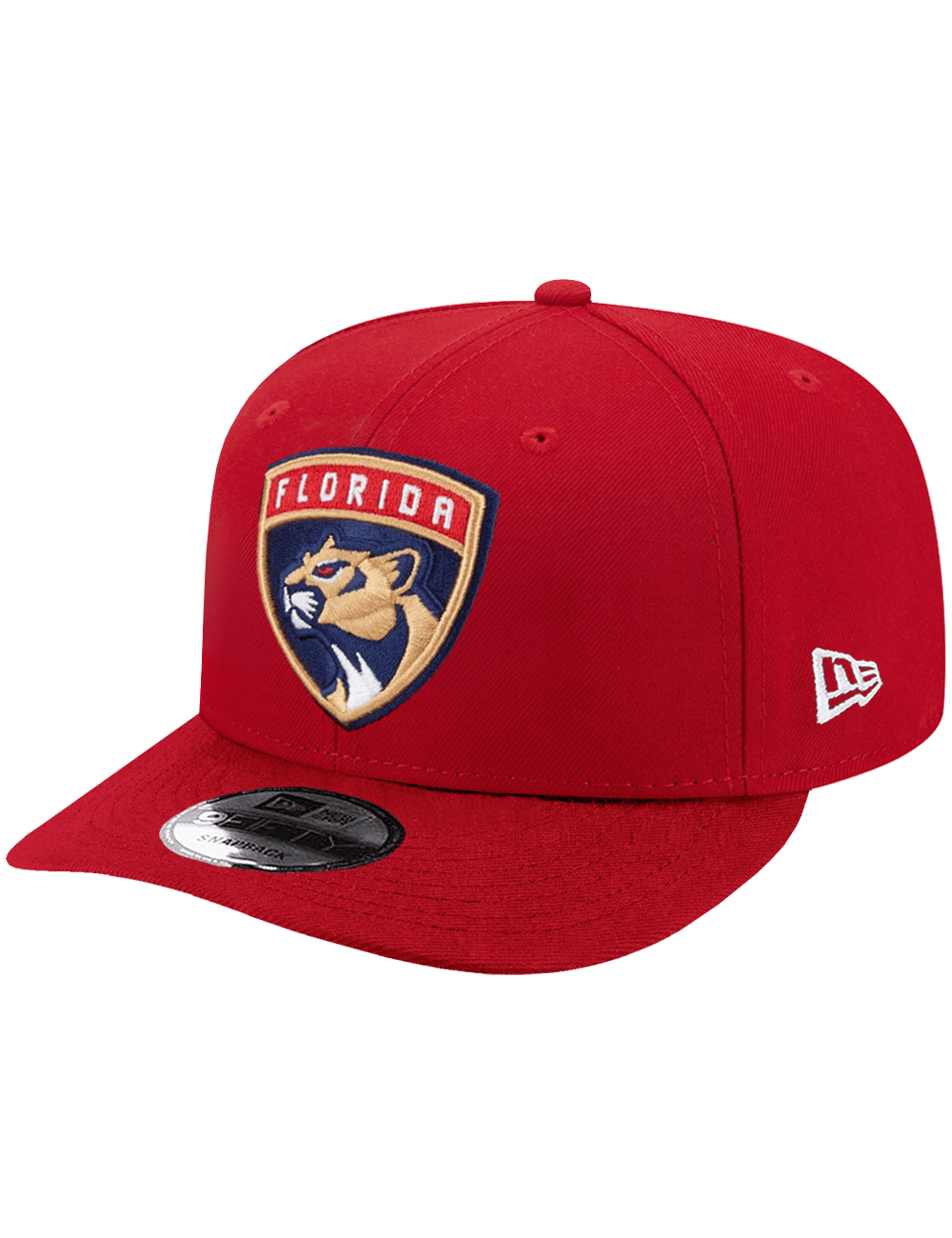 New Era Caps Florida Panthers New Era NHL Team 9FIFTY Pre-Curved Snapback Hat - Red