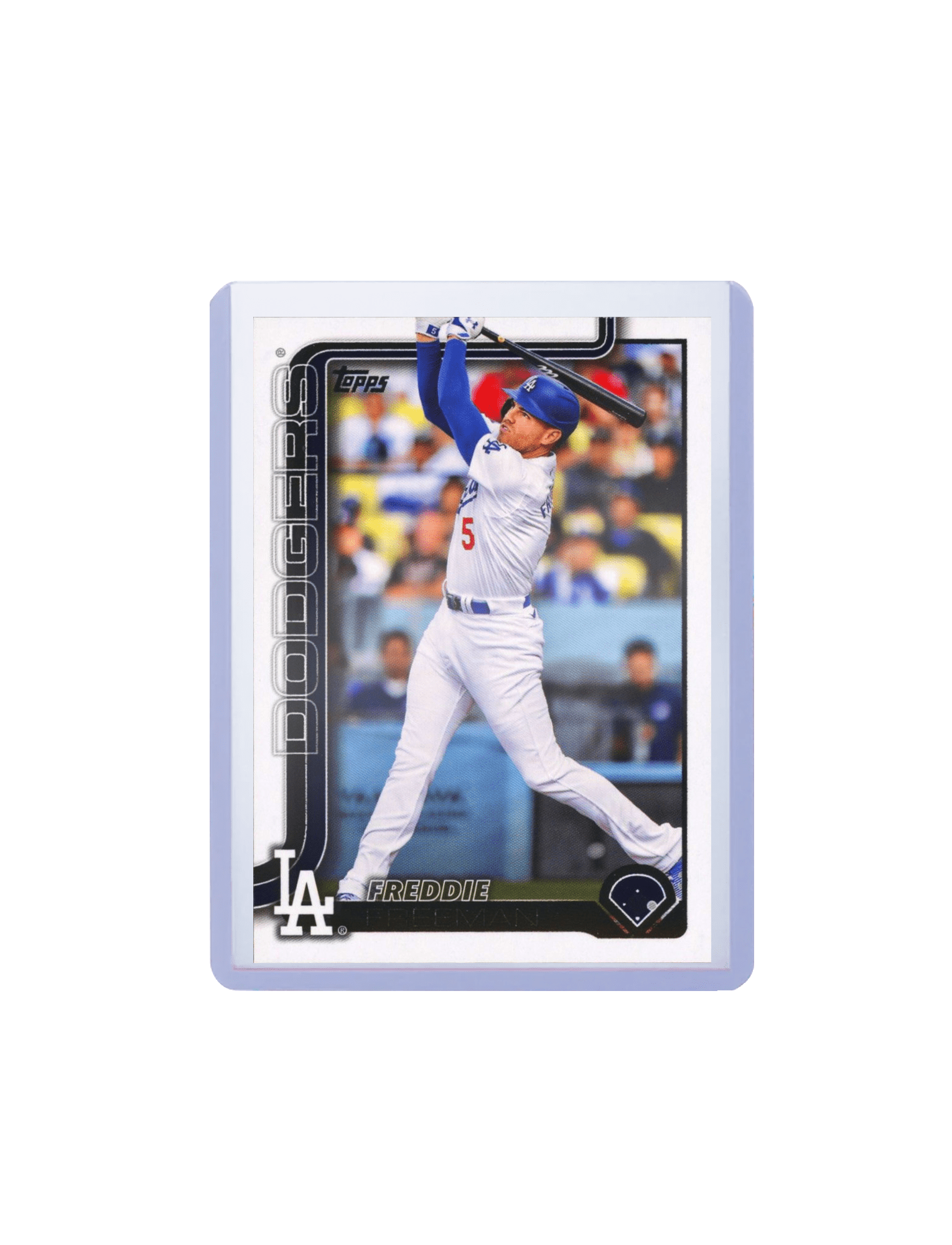 Topps Cards Freddie Freeman Los Angeles Dodgers Topps MLB Series 1 25 Base Card
