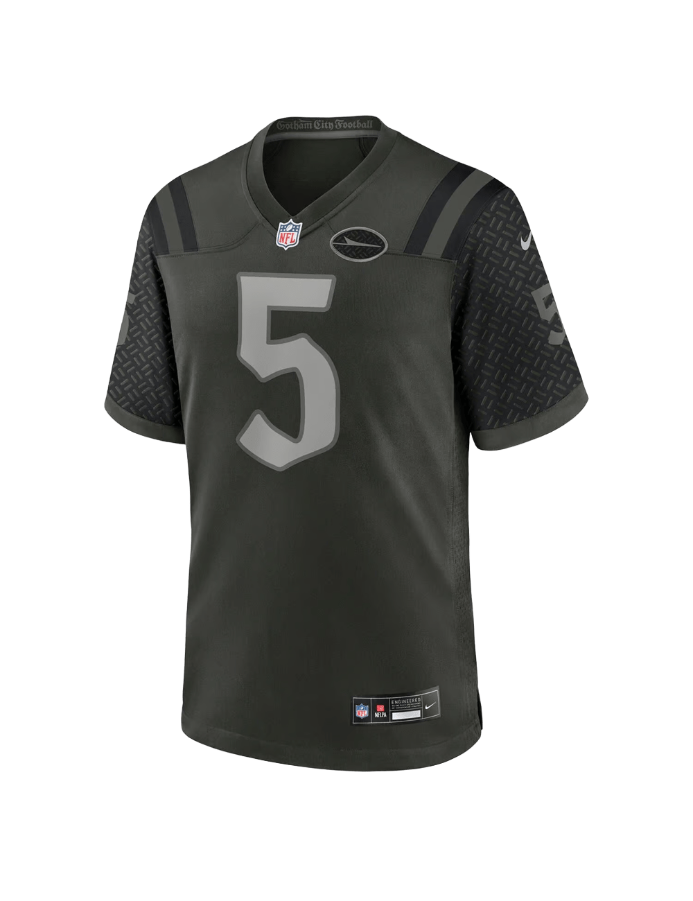 Nike Jerseys Garrett Wilson New York Jets Nike NFL Rivalries Game Jersey - Gotham Green