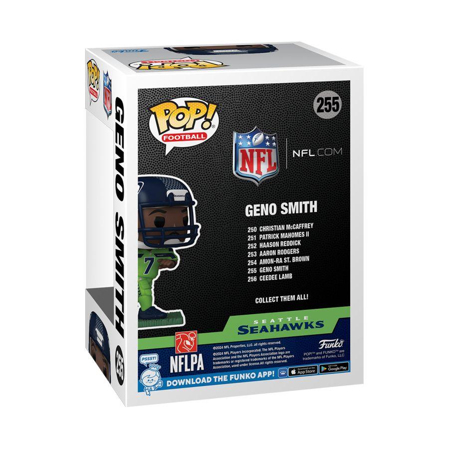 Funko Figures Geno Smith Seattle Seahawks Funko NFL Pop Vinyl Figure - 255