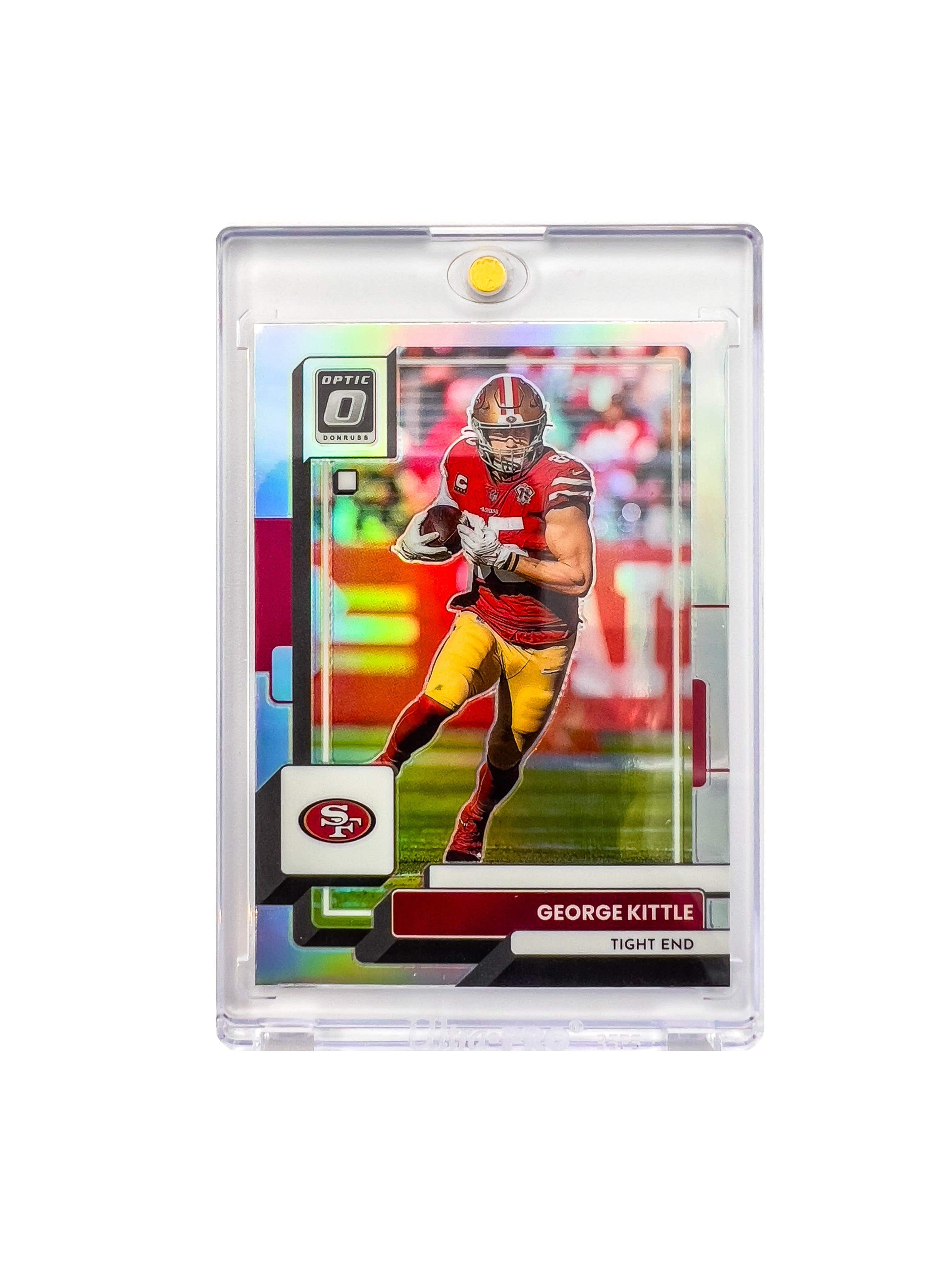 Panini Cards George Kittle San Francisco 49ers Panini NFL Optic 22 Holo Card