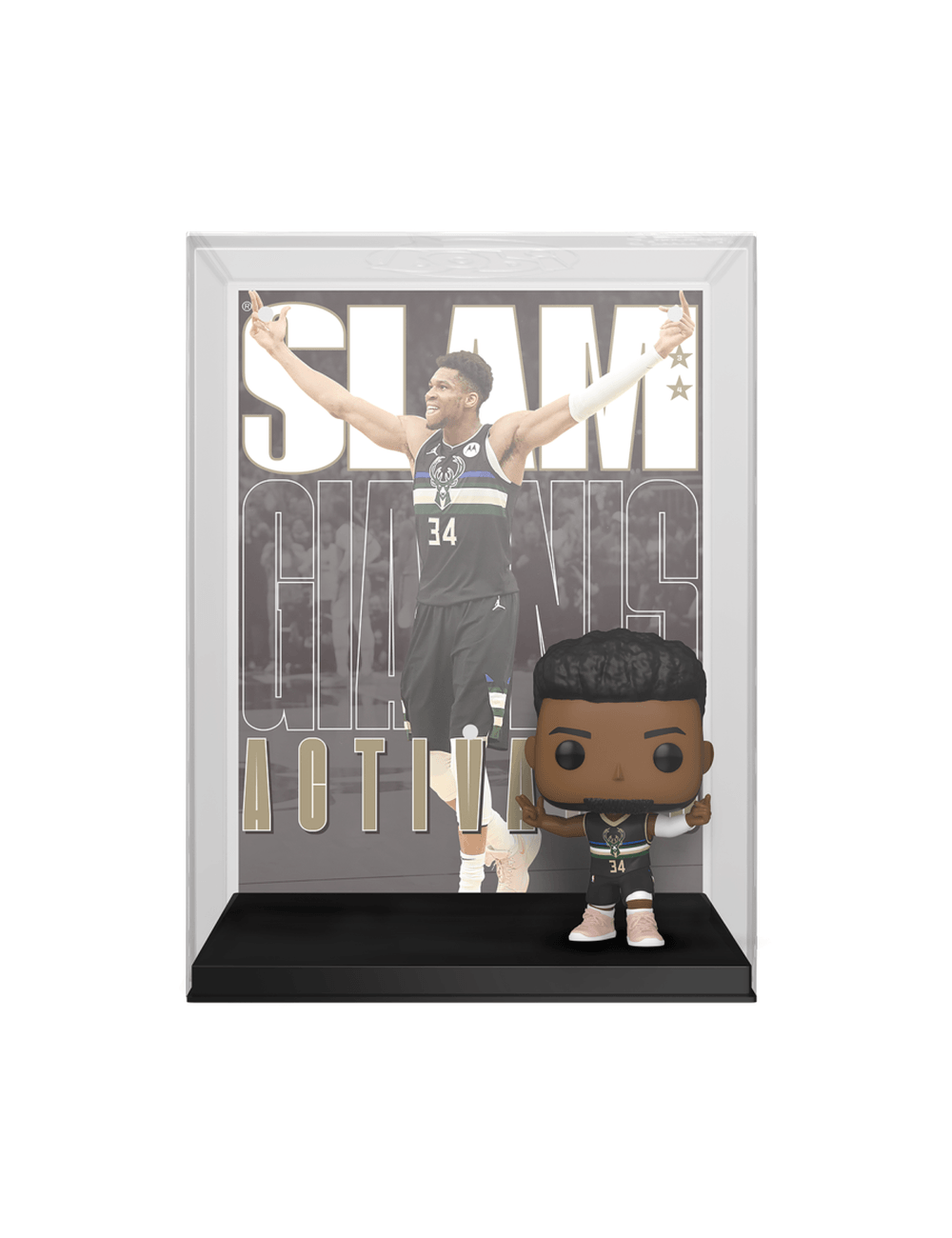 Funko Figures Giannis Antetokounmpo Milwaukee Bucks Funko NBA Slam Magazine Pop Figure