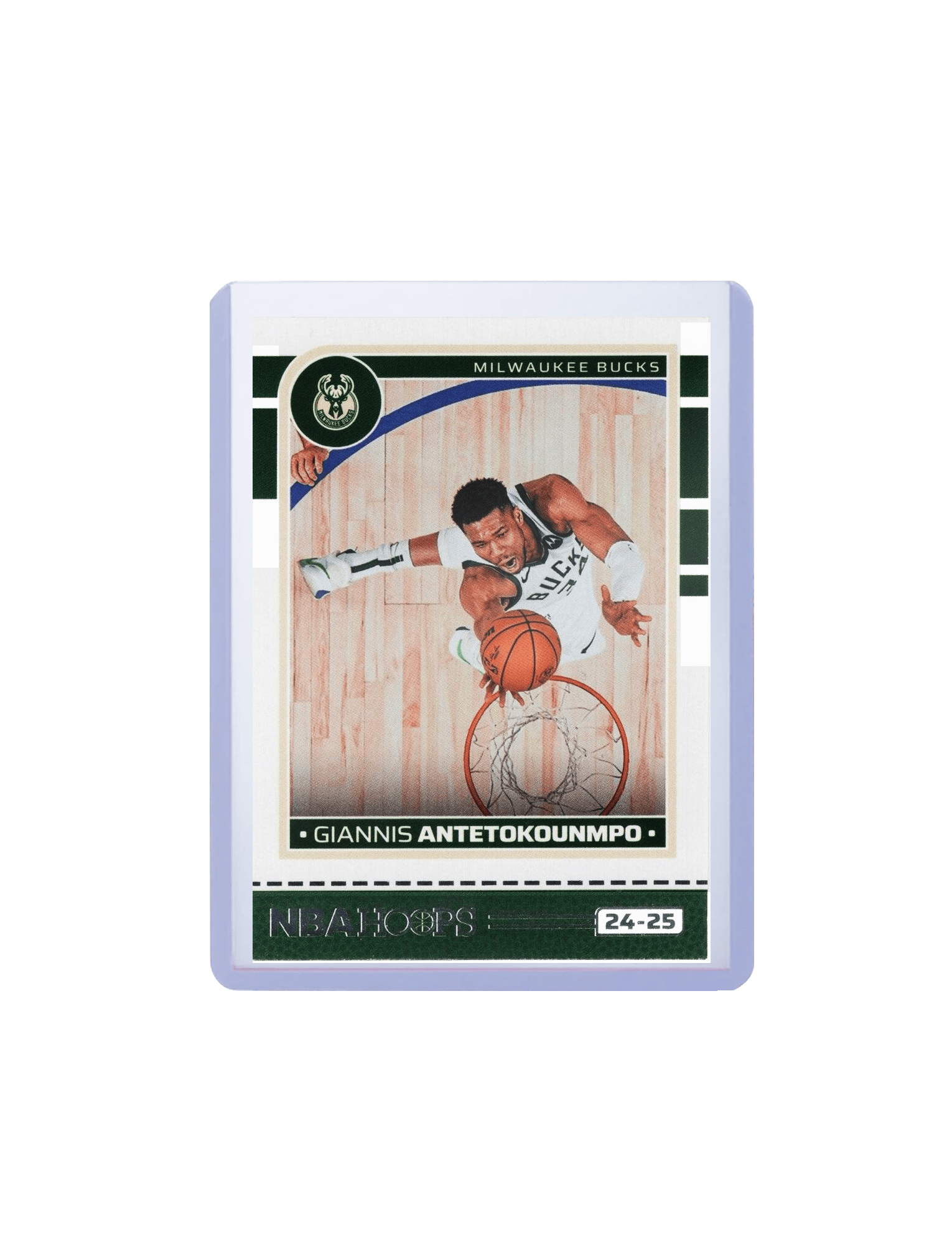 Panini Cards Giannis Antetokounmpo Milwaukee Bucks Panini NBA Hoops 24-25 Base Card