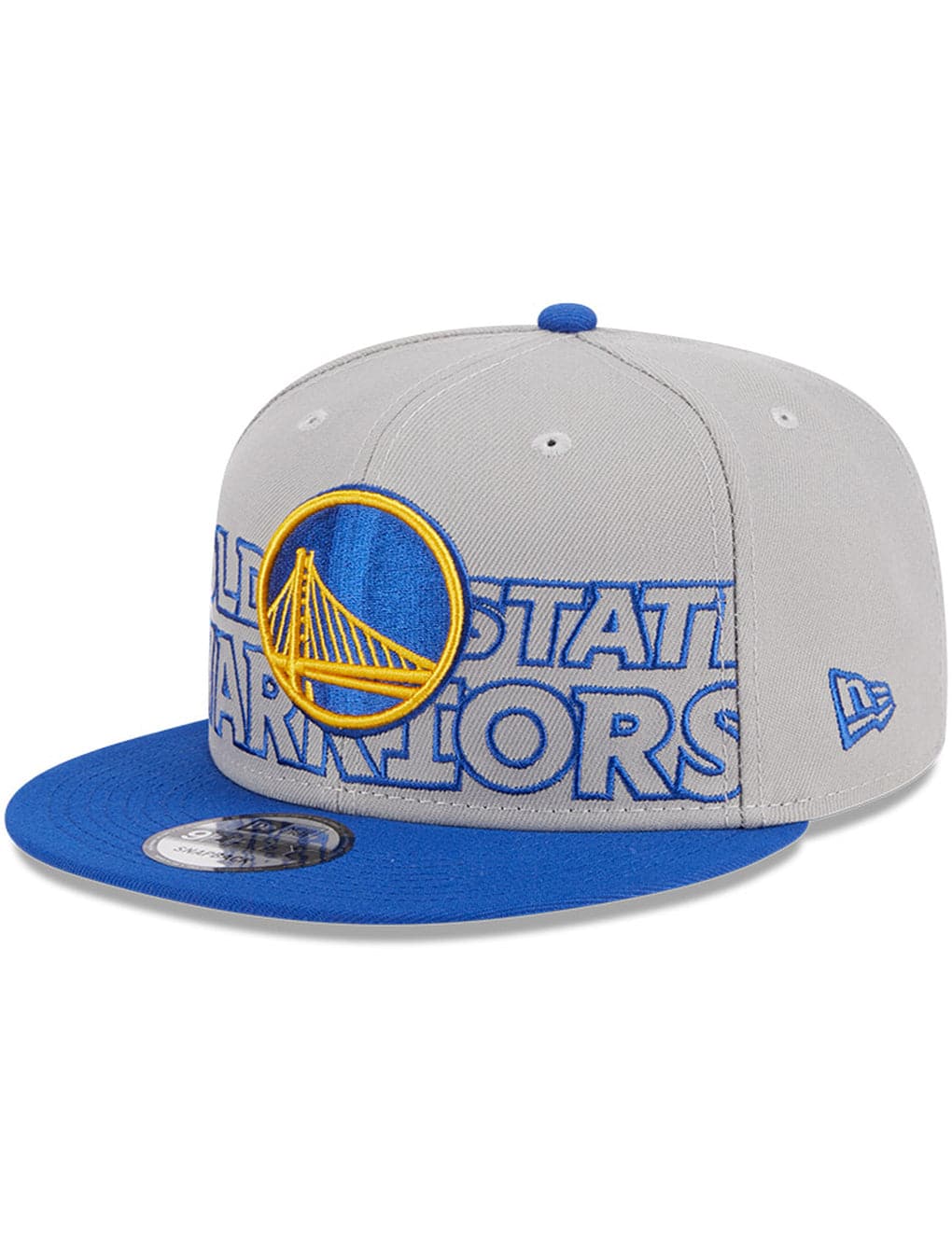 New Era Caps Golden State Warriors New Era NBA 23 Draft 9FIFTY Snapback Hat - Grey