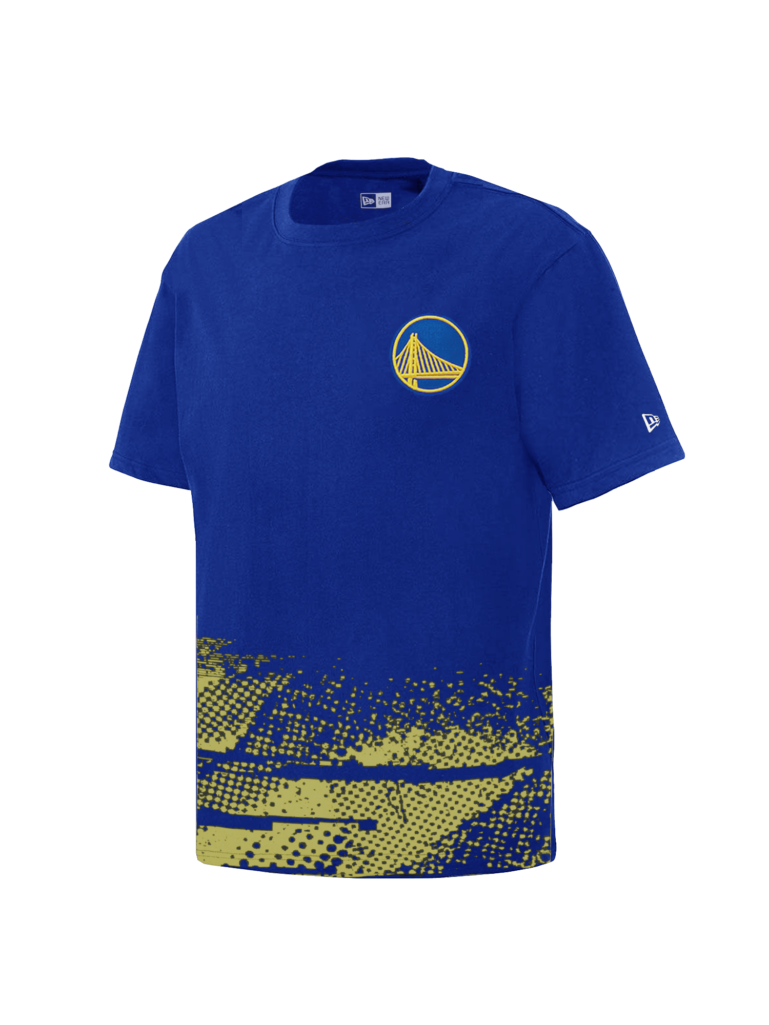 New Era T-Shirts Golden State Warriors New Era NBA 24-25 Tip-Off T-Shirt - Blue